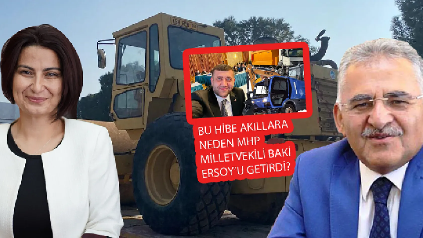 Büyükşehir Belediyesi, İzmir Kiraz Belediyesi'ne araç hibe etti! Akıllara neden MHP'li Ersoy geldi?