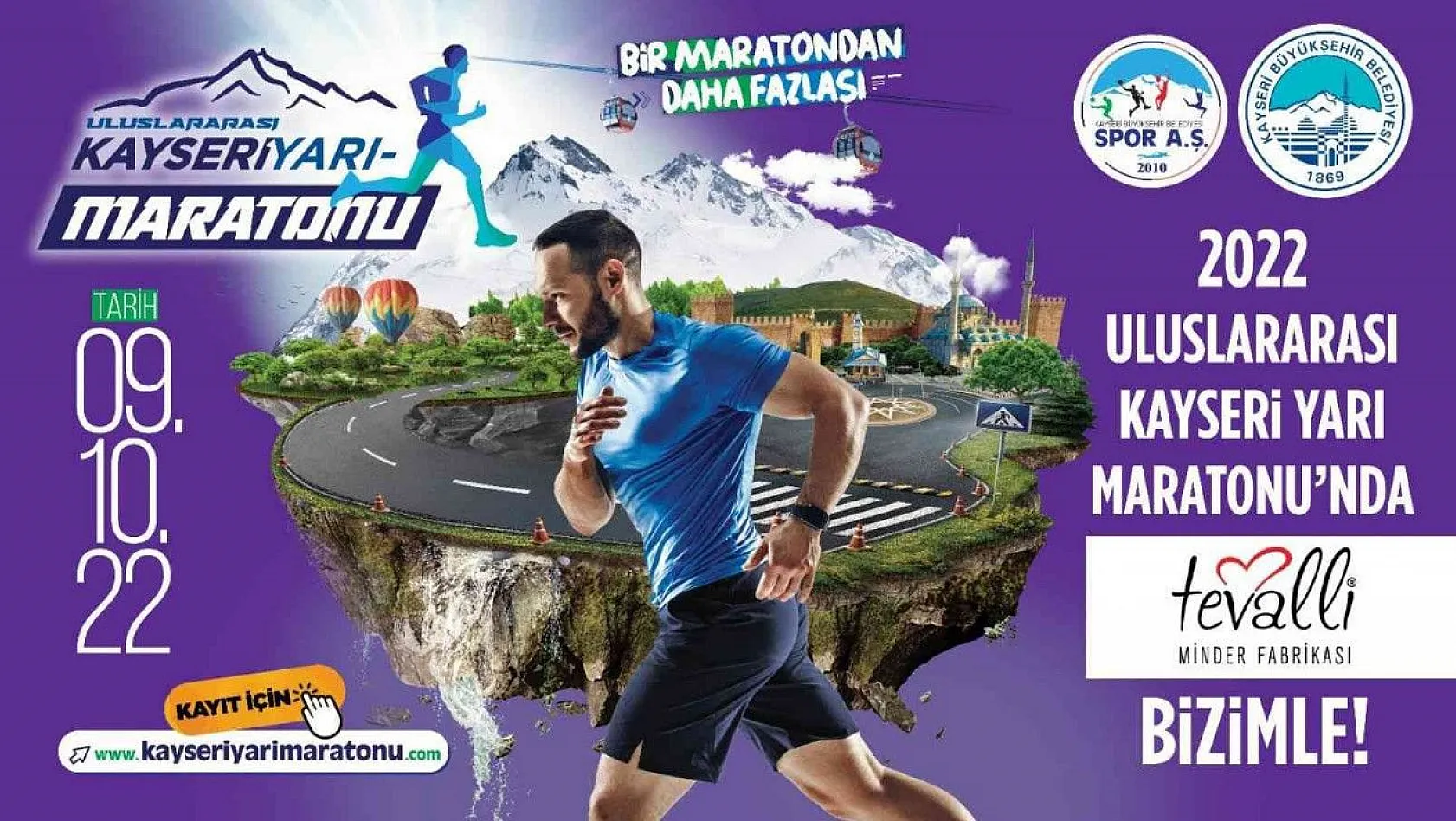 Büyükşehir'in yarı maratonunda büyük heyecana son bir ay