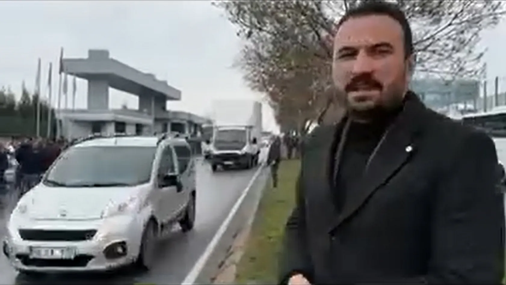 CHP'den 'işçiler mitinge böyle taşındı' videosu