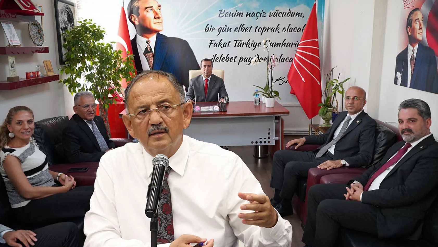CHP İl Başkanı Keskin'den ' Özhaseki telkini' tepkisi: Mahalle dedikodusu..!