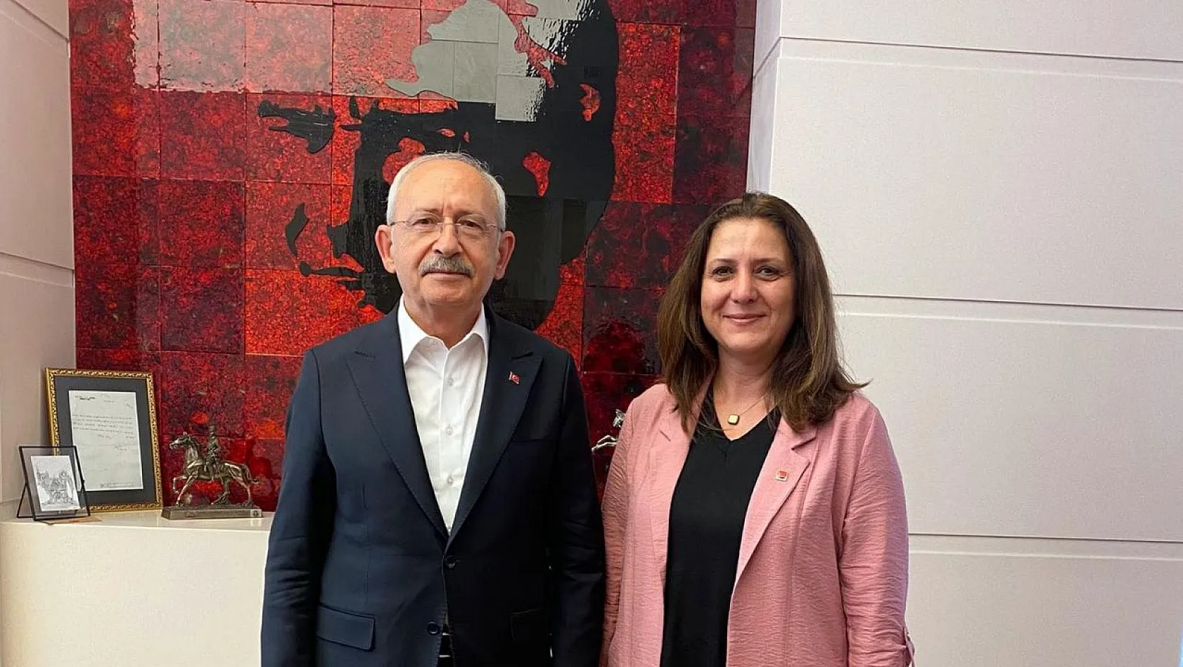CHP İl Başkanı Özer, Kılıçdaroğlu ile görüştü!