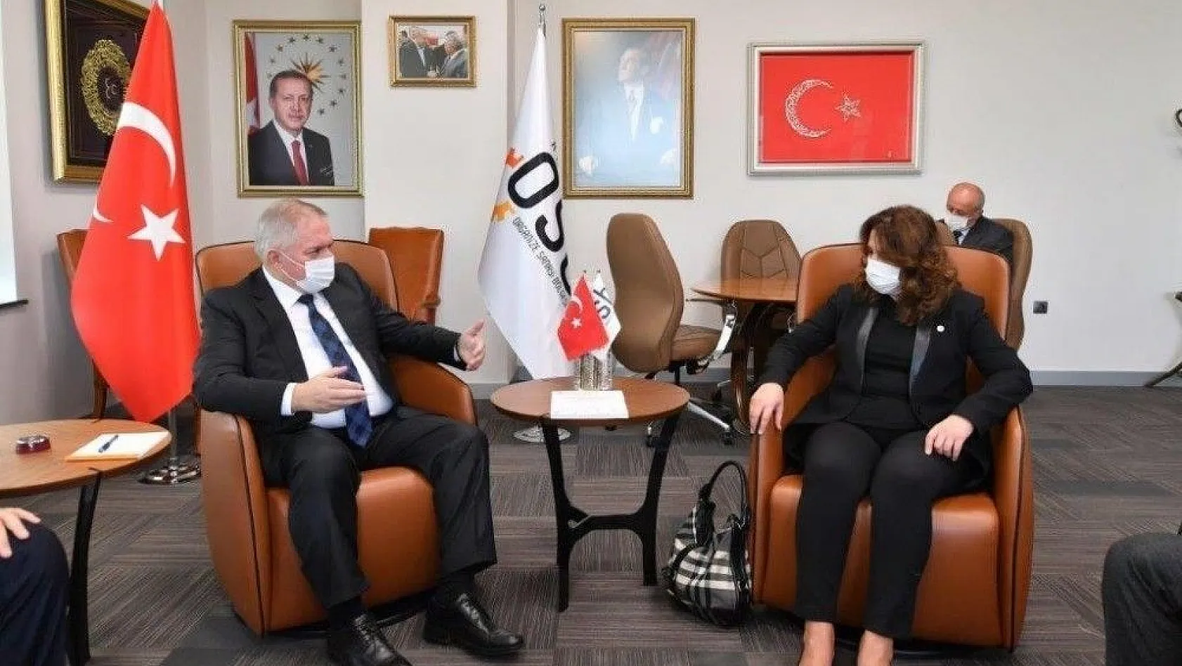 CHP İl Yönetiminden Kayseri OSB'ye Ziyaret
