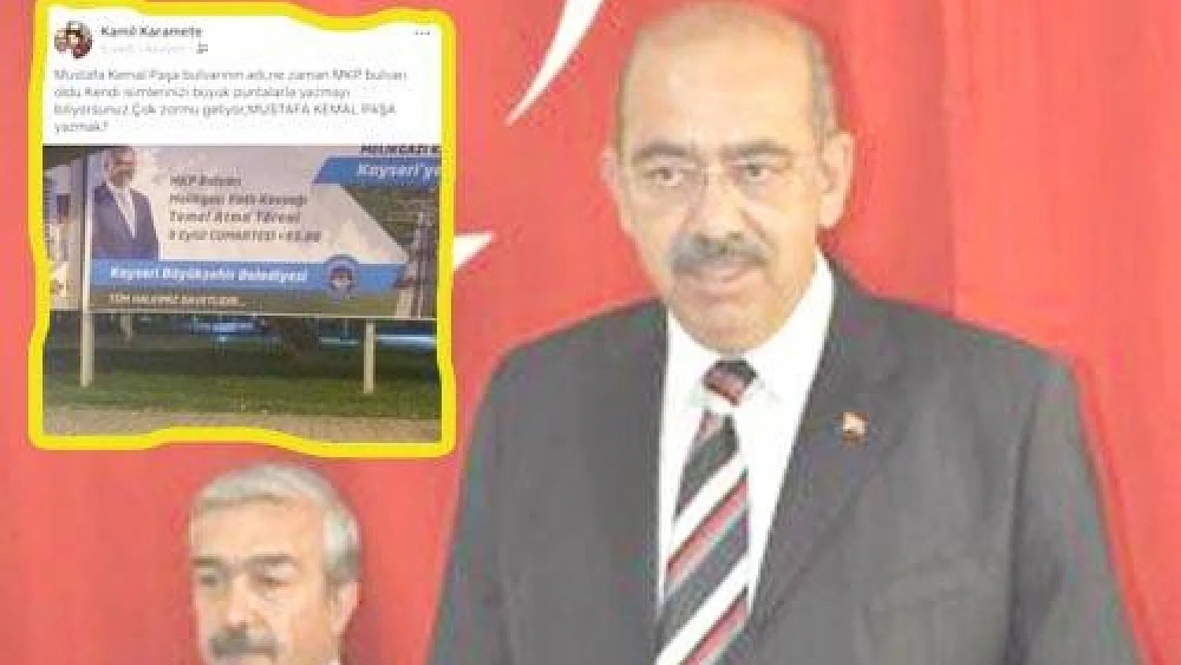 Karamete: Çok zor mu geliyor, Mustafa Kemal Paşa yazmak?
