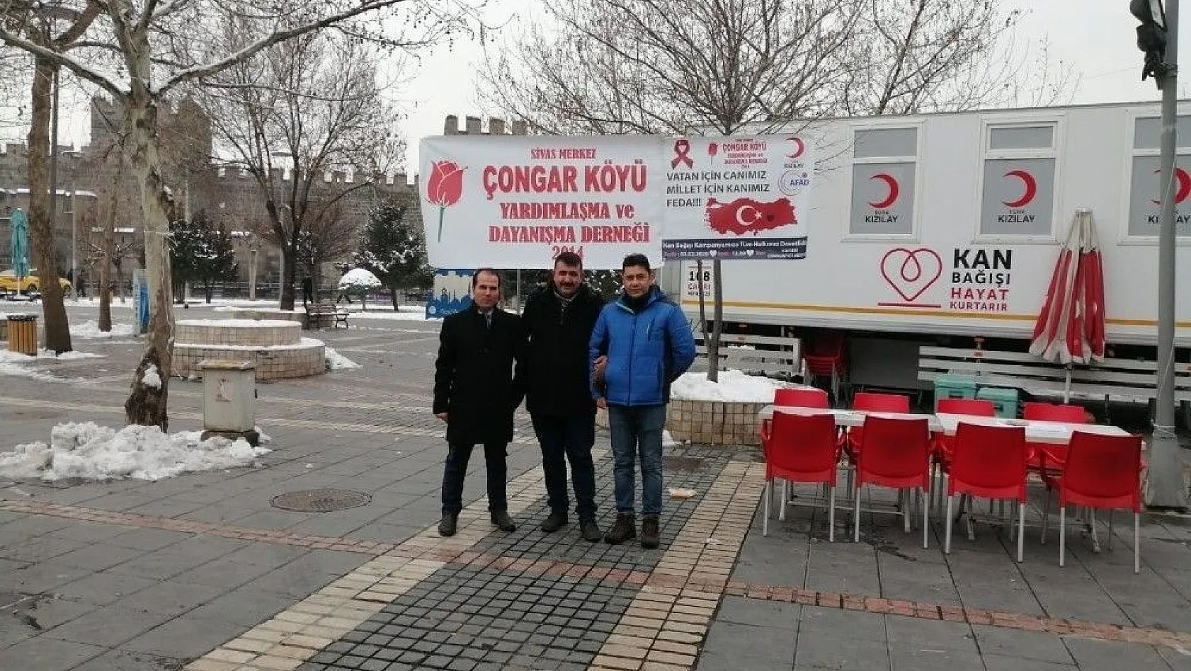 Çongar Köyü Derneği'nden Elazığlı Deprem Zedeler İçin Kan Bağışı Kampanyası