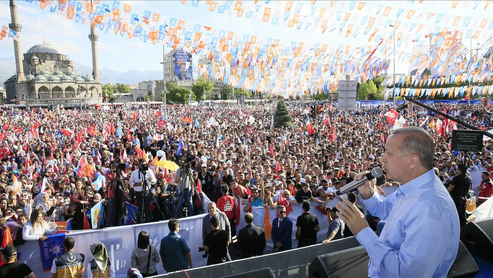 Cumhurbaşkanı Erdoğan'ın Kayseri mitingi öncesi şok iddia!