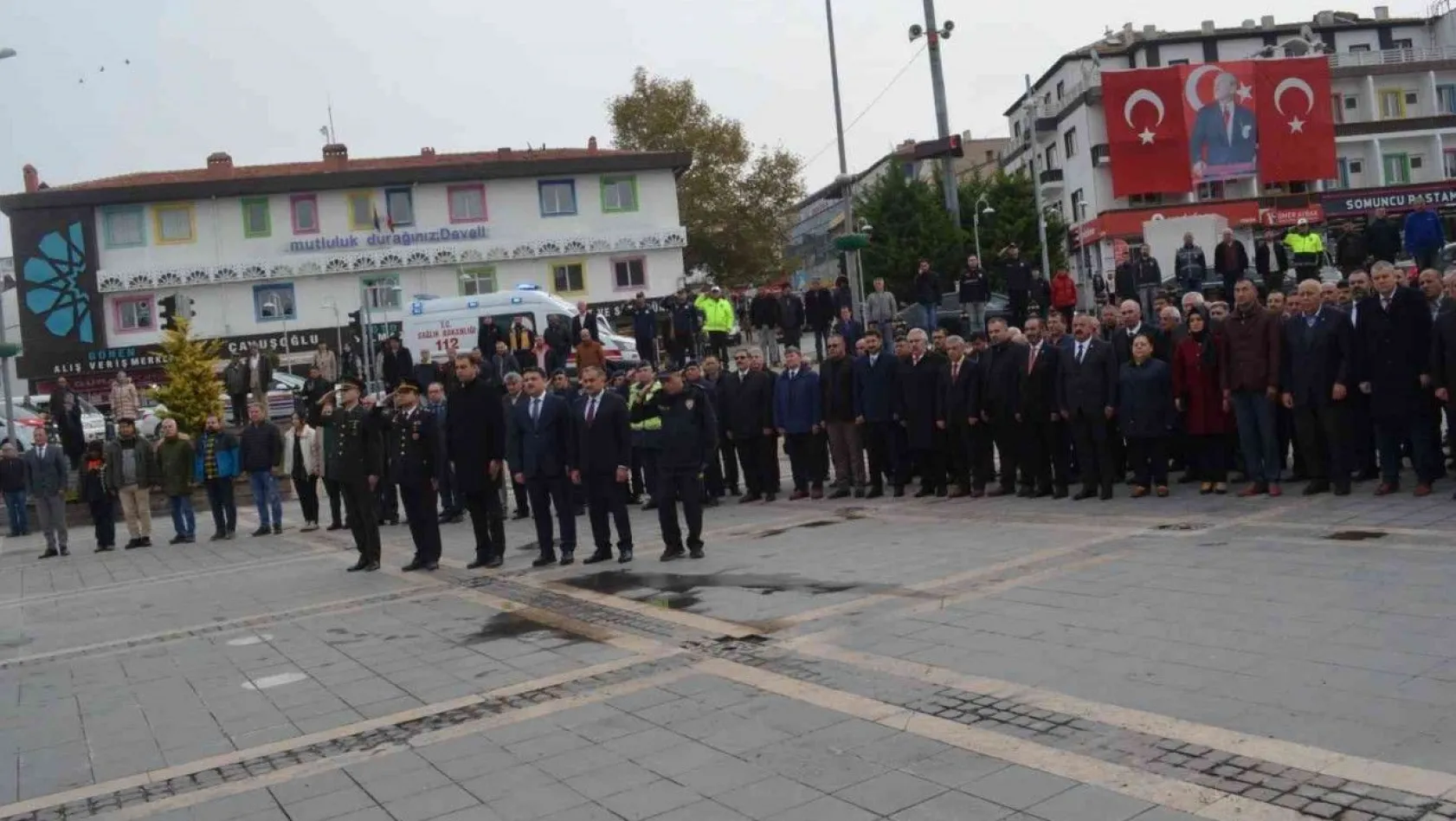Develi'de 10 Kasım Atatürk'ü Anma Programı Düzenlendi