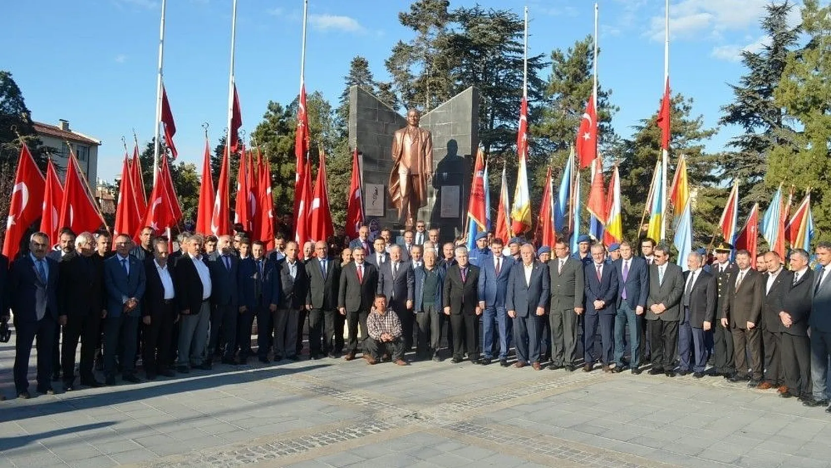 Develi'de 10 Kasım Atatürk'ü Anma Töreni düzenlendi
