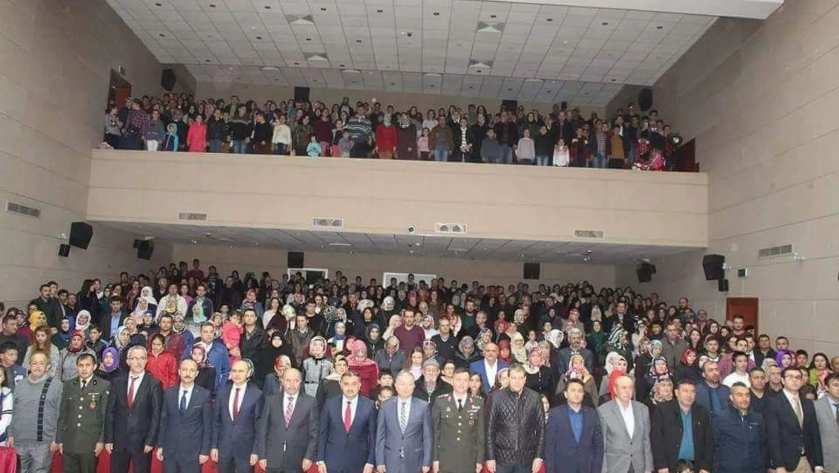 Develi'de Şair Mehmet Akif Ersoy için anma töreni düzenlendi