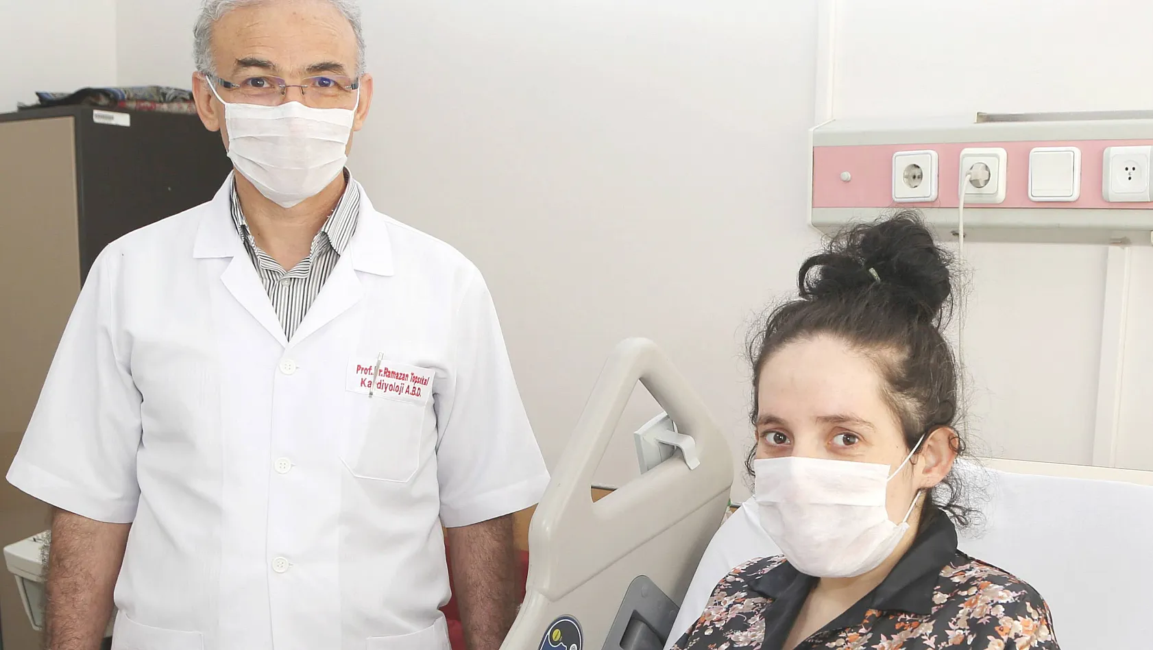 Doğuştan kalp hastası hamile kadına, ERÜ'de başarılı kalp operasyonu