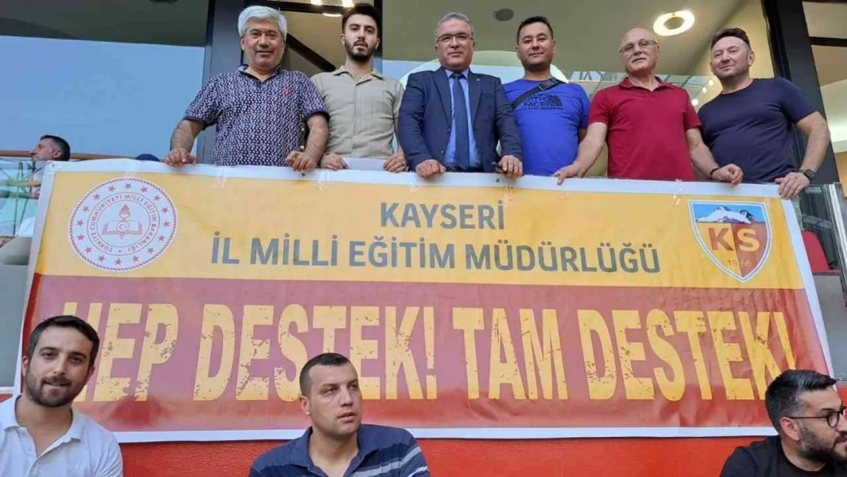 Eğitim camiasından Kayserispor'a destek