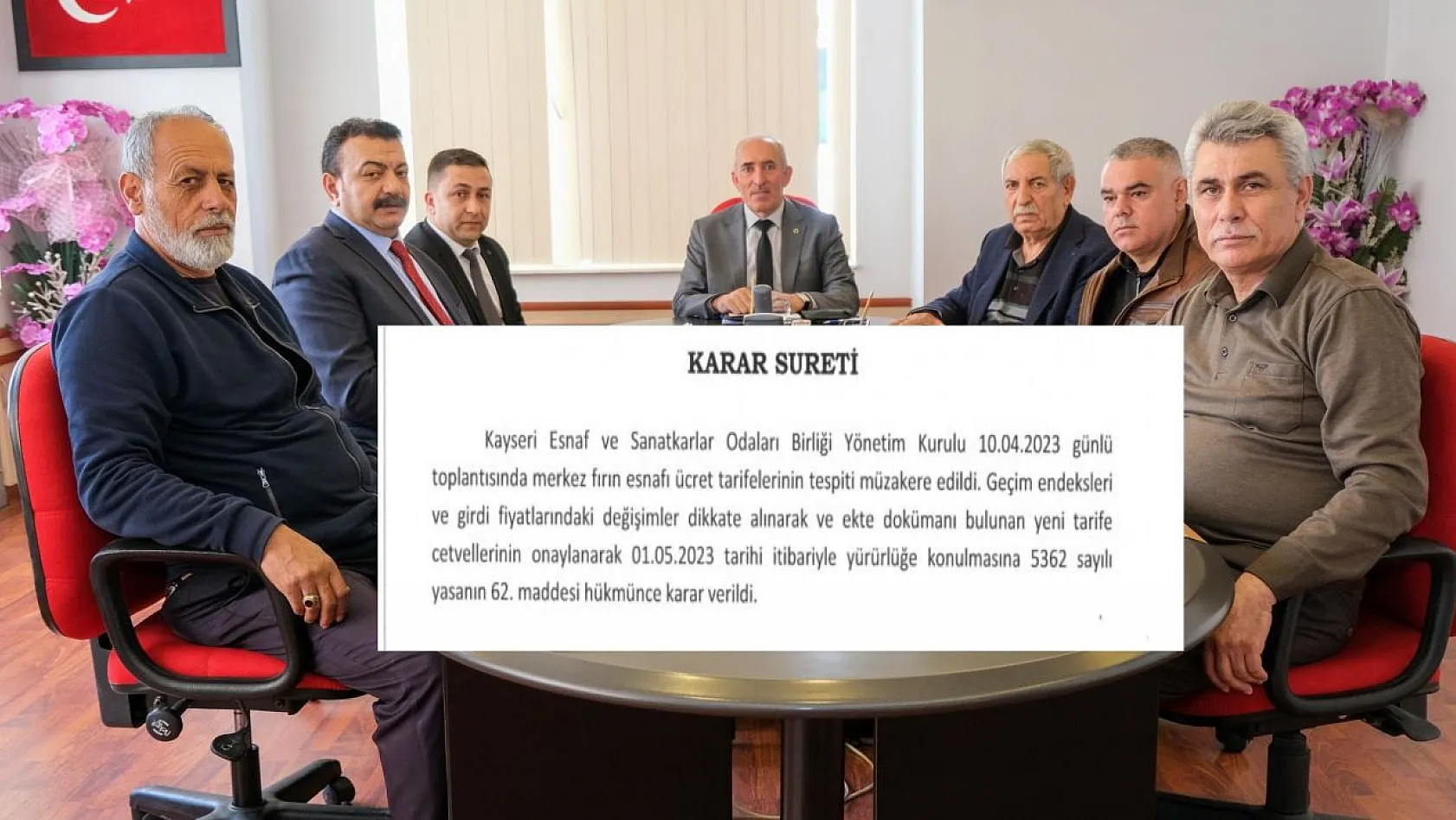 'Ekmek zammı' tartışması sürüyor! İşte Kayseri'de esnafın 'ekmeğe zam' talebinin belgesi!