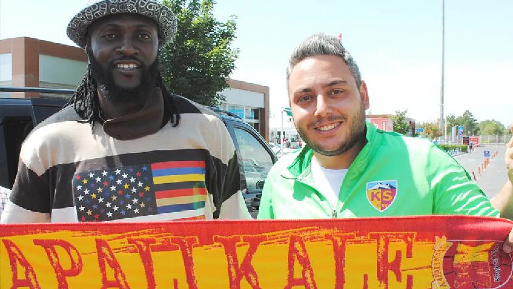 Emmanuel Adebayor Kayseri'ye geldi