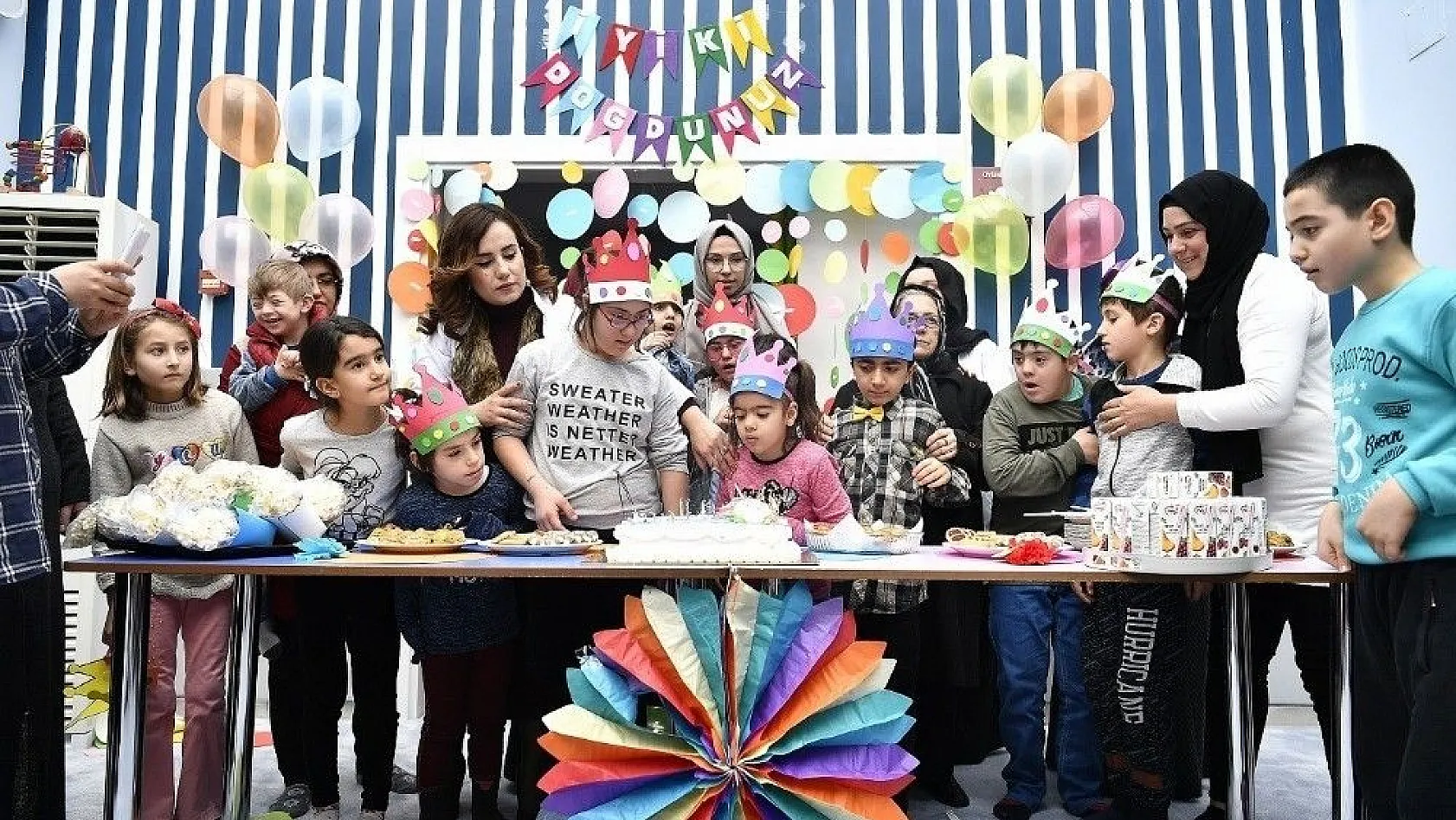 Engelsiz Çocuk Evleri'nde her ay doğum günü kutlaması yapılıyor
