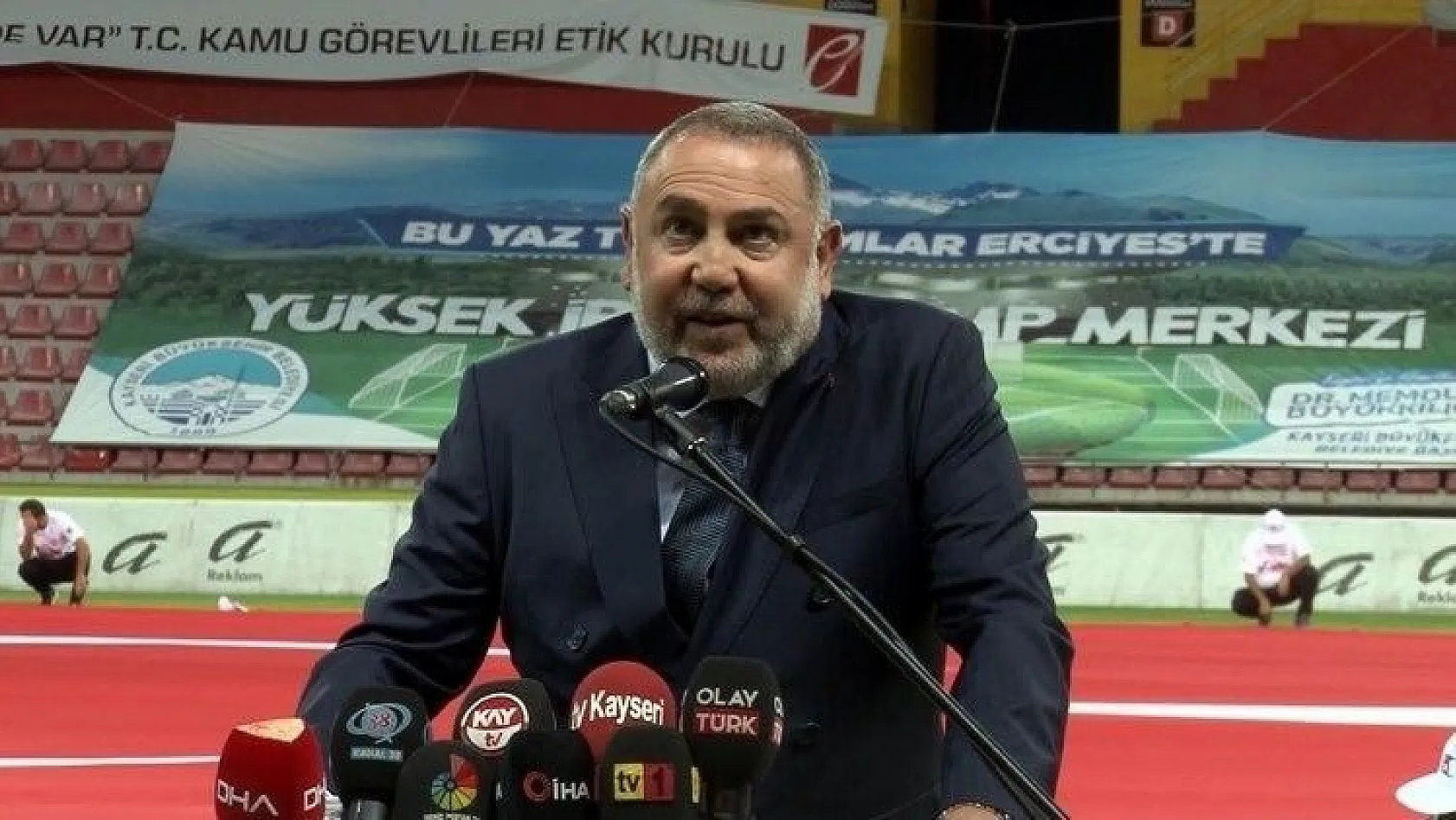 Erciyes Anadolu Holding CEO'su Ertekin: 'Biz, Kayserispor'a destek verdik'

