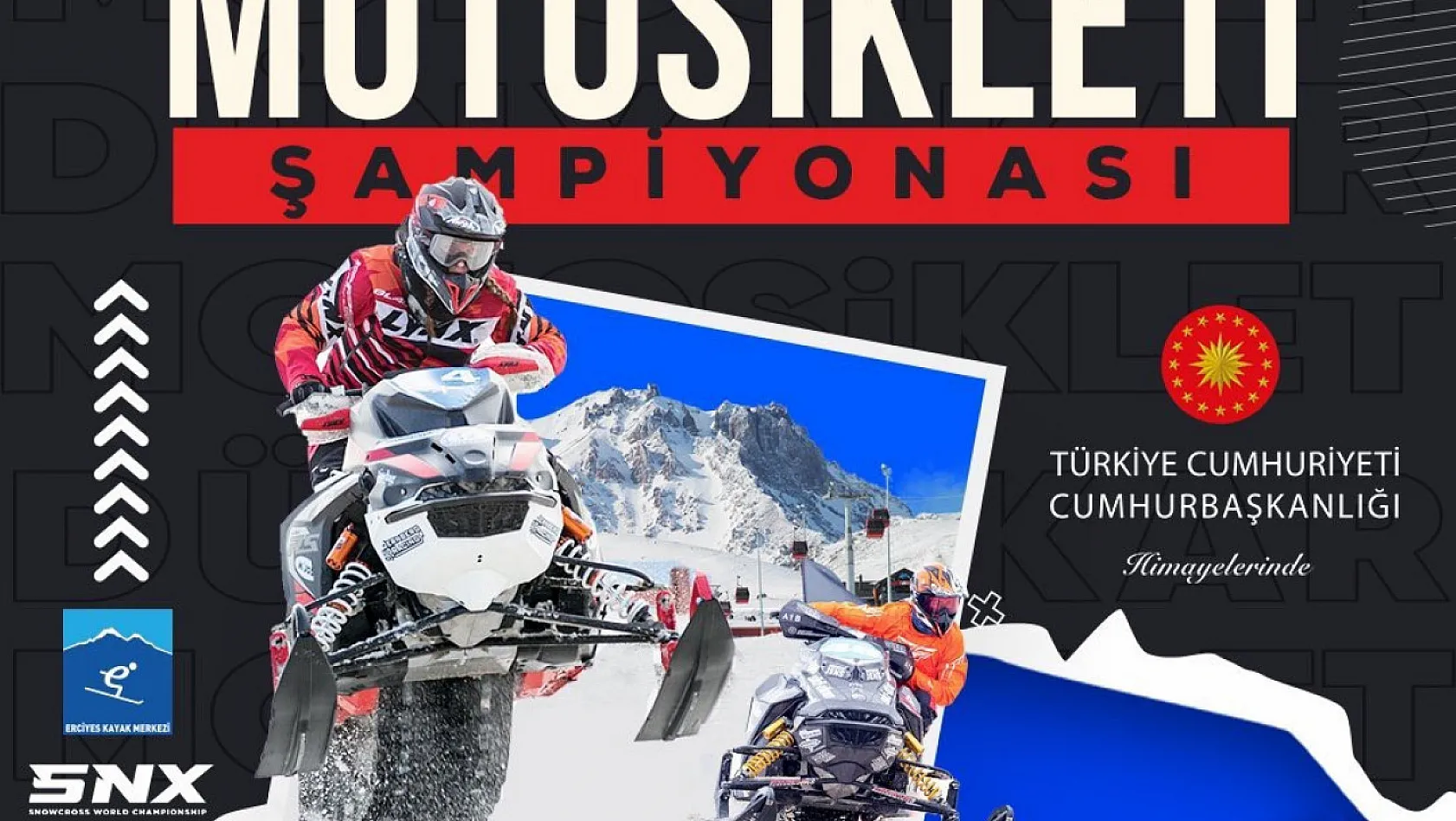 Erciyes Dünya Kar Motosikleti Şampiyonası ve Erciyes Cup'a ev sahipliği yapacak