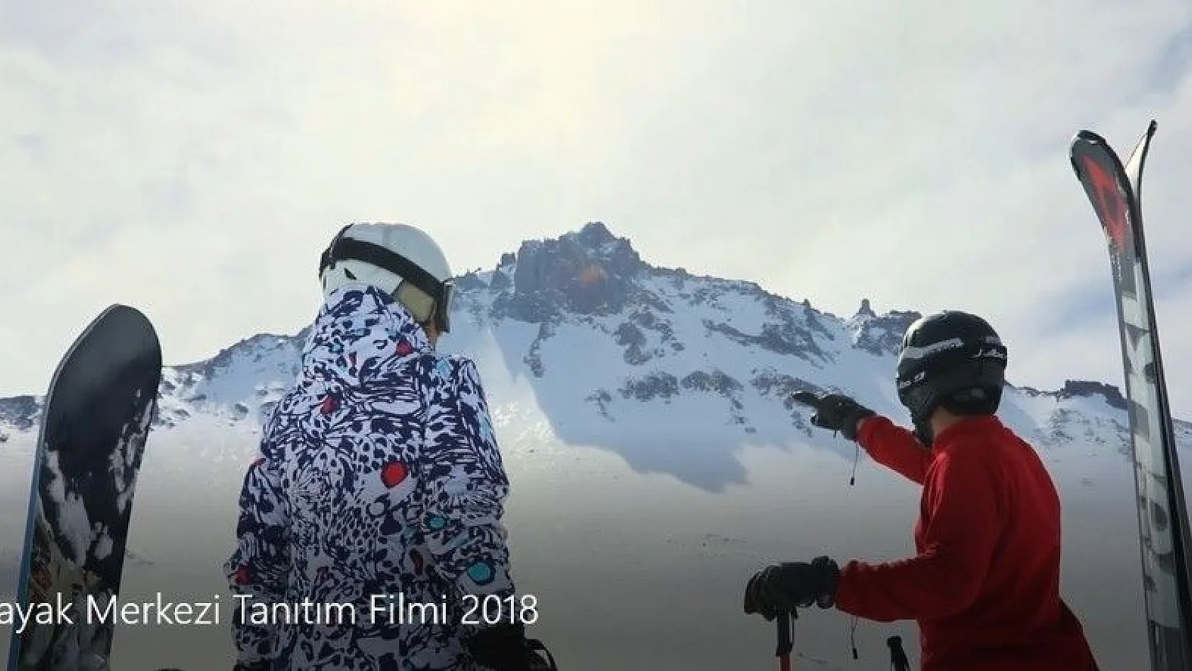 Erciyes Kayak Merkezi'nin tanıtım filmi büyük ilgi gördü