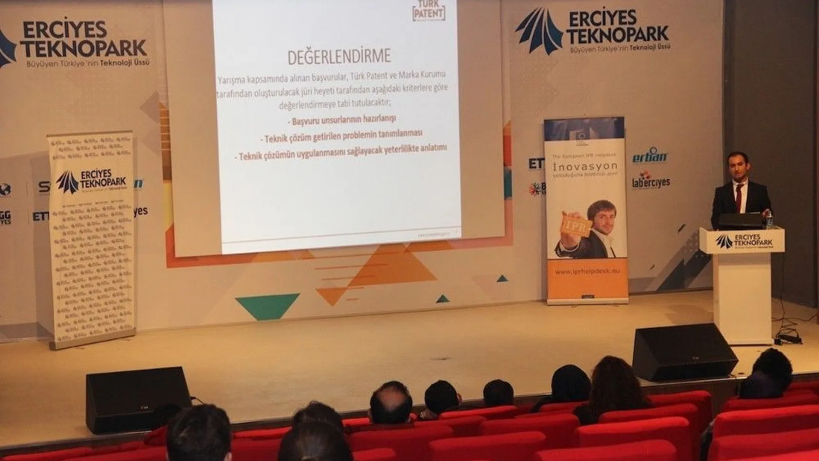 Erciyes Teknopark ve Türk Patent 'Patentle TÜRKİYE' Yarışmasını Tanıttı
