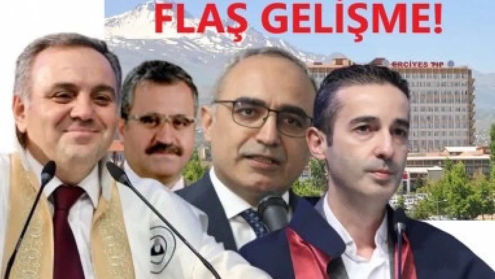 Erciyes Üniversitesi'nde flaş istifa… Şok iddialar…