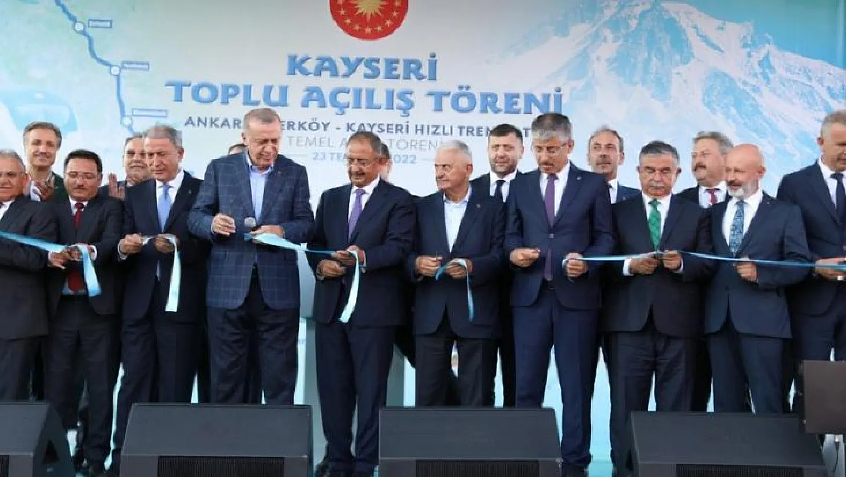 Erdoğan Melikgazi'deki birçok yatırımın açılışını gerçekleştirdi