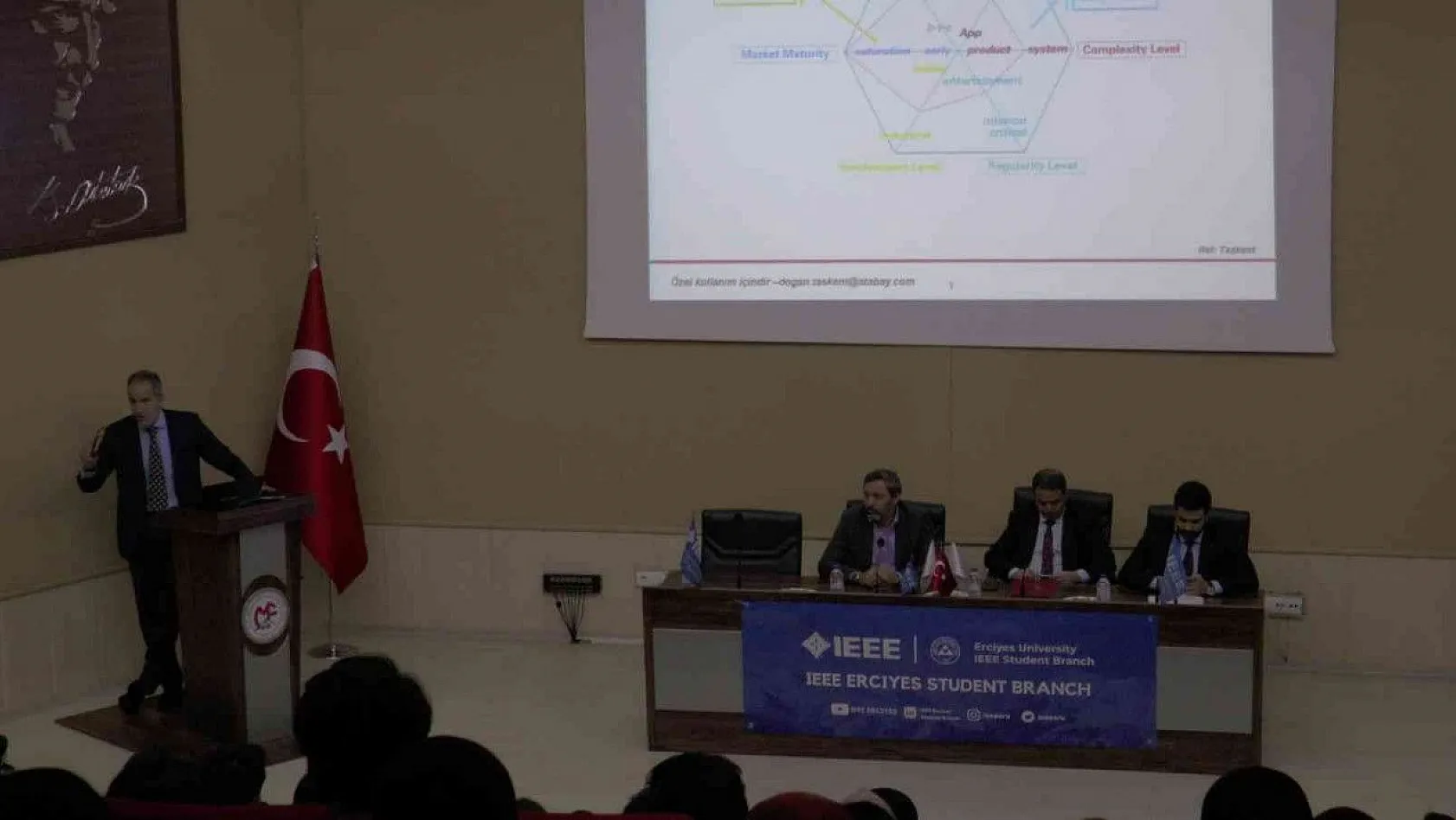 ERÜ'de 'Türkiye'de Medikal Sektörü: Girişimcilik ve Devlet Destekleri Semineri' yapıldı