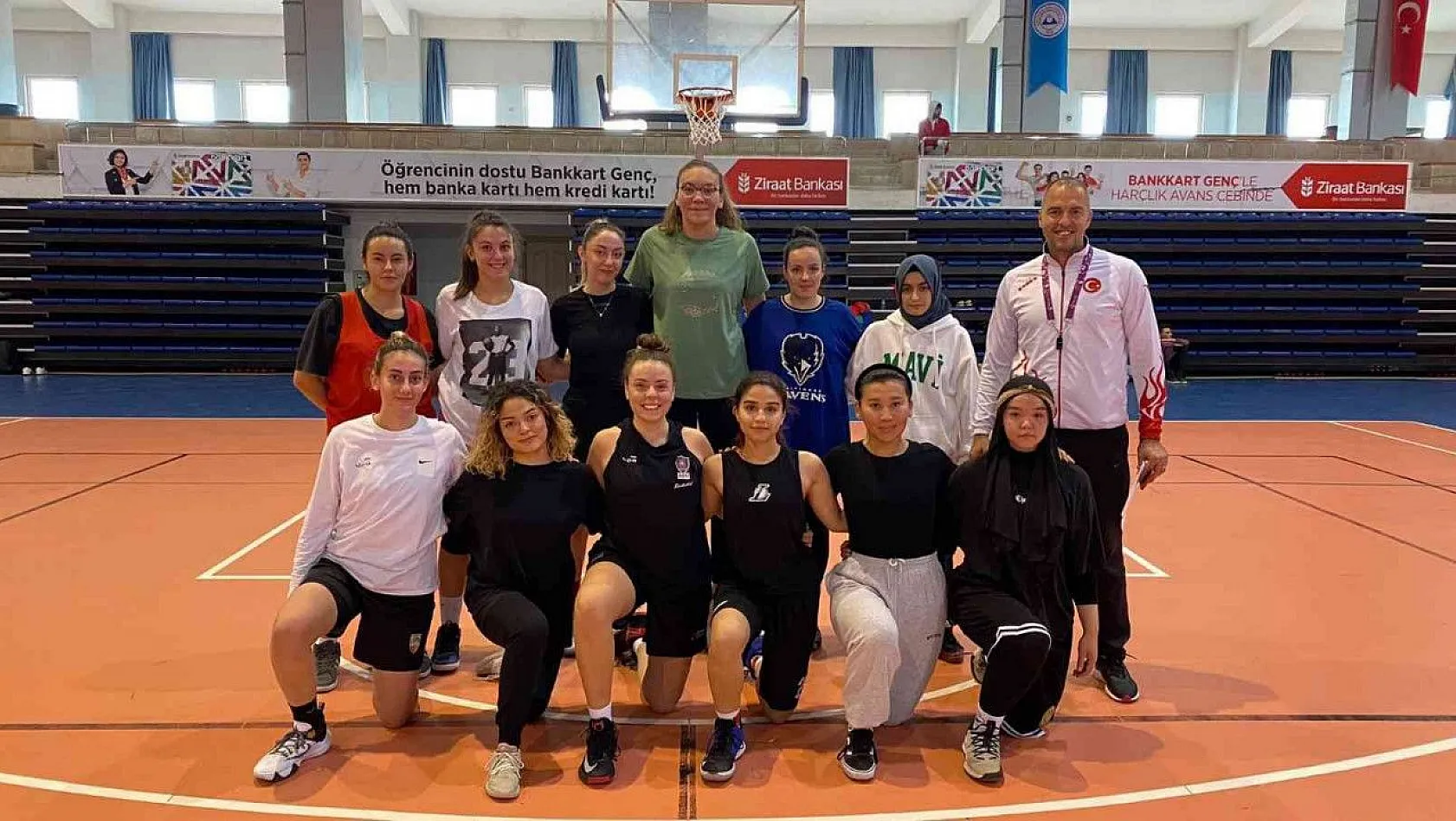 ERÜ'de Kız Basketbol seçmeleri yapıldı
