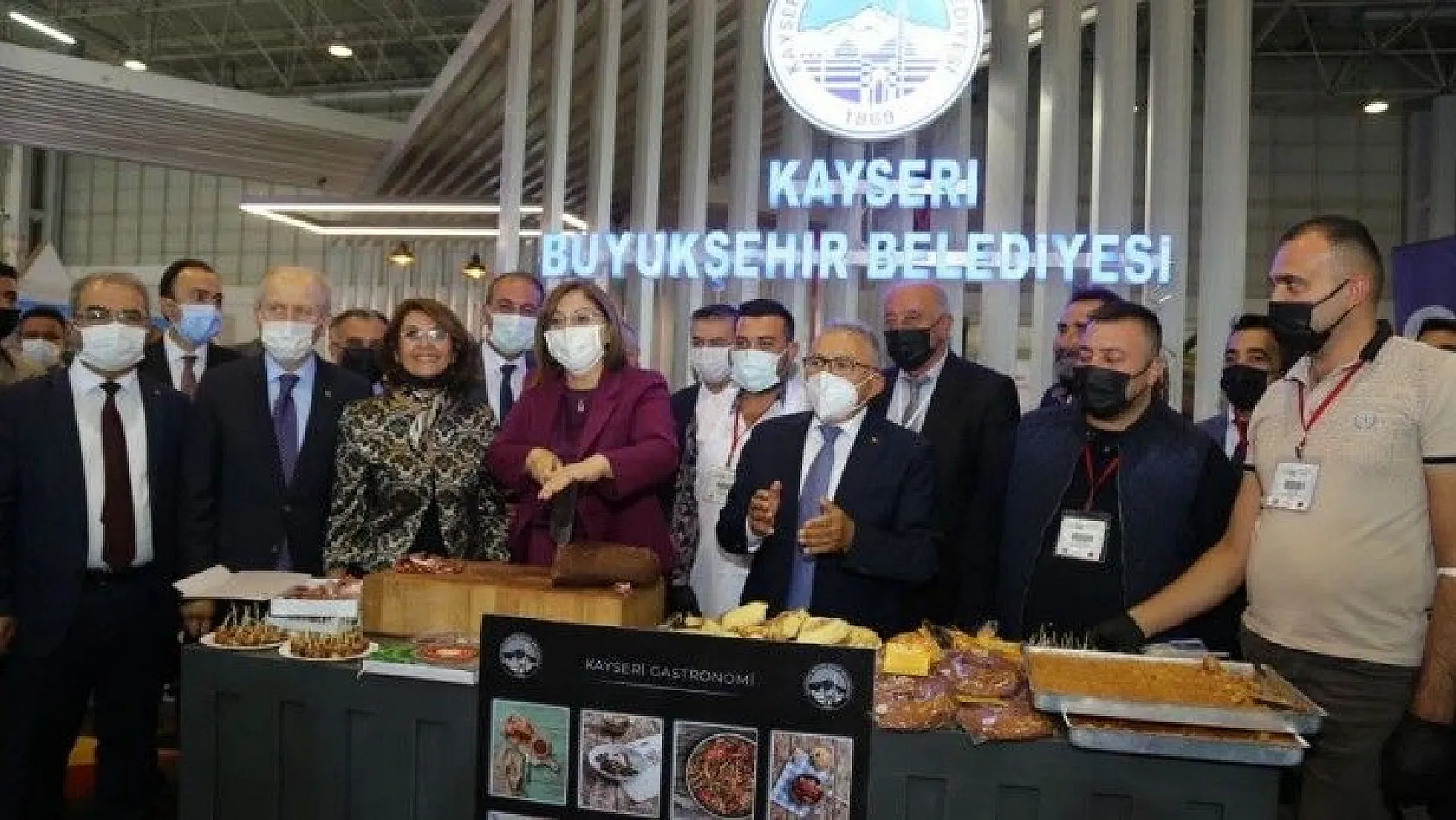 Expobel Çevre, Şehircilik ve Teknolojileri Fuarı'nda Kayseri pastırması tanıtıldı