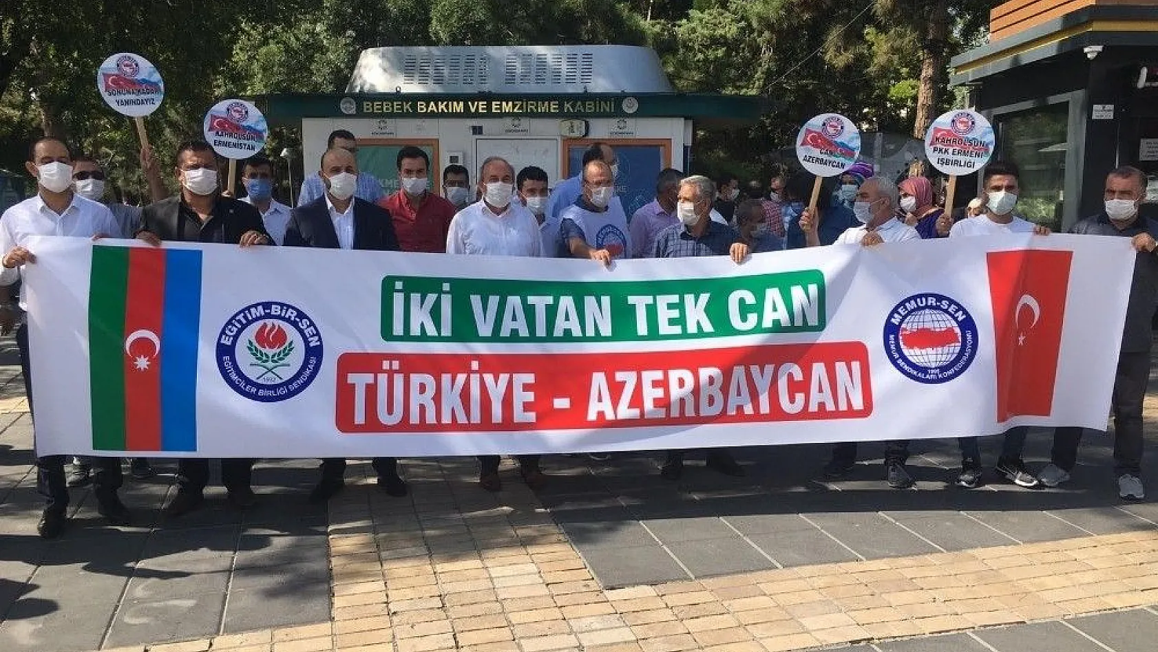 Genç Memur-Sen Kayseri'den Azerbaycan'a destek açıklaması
