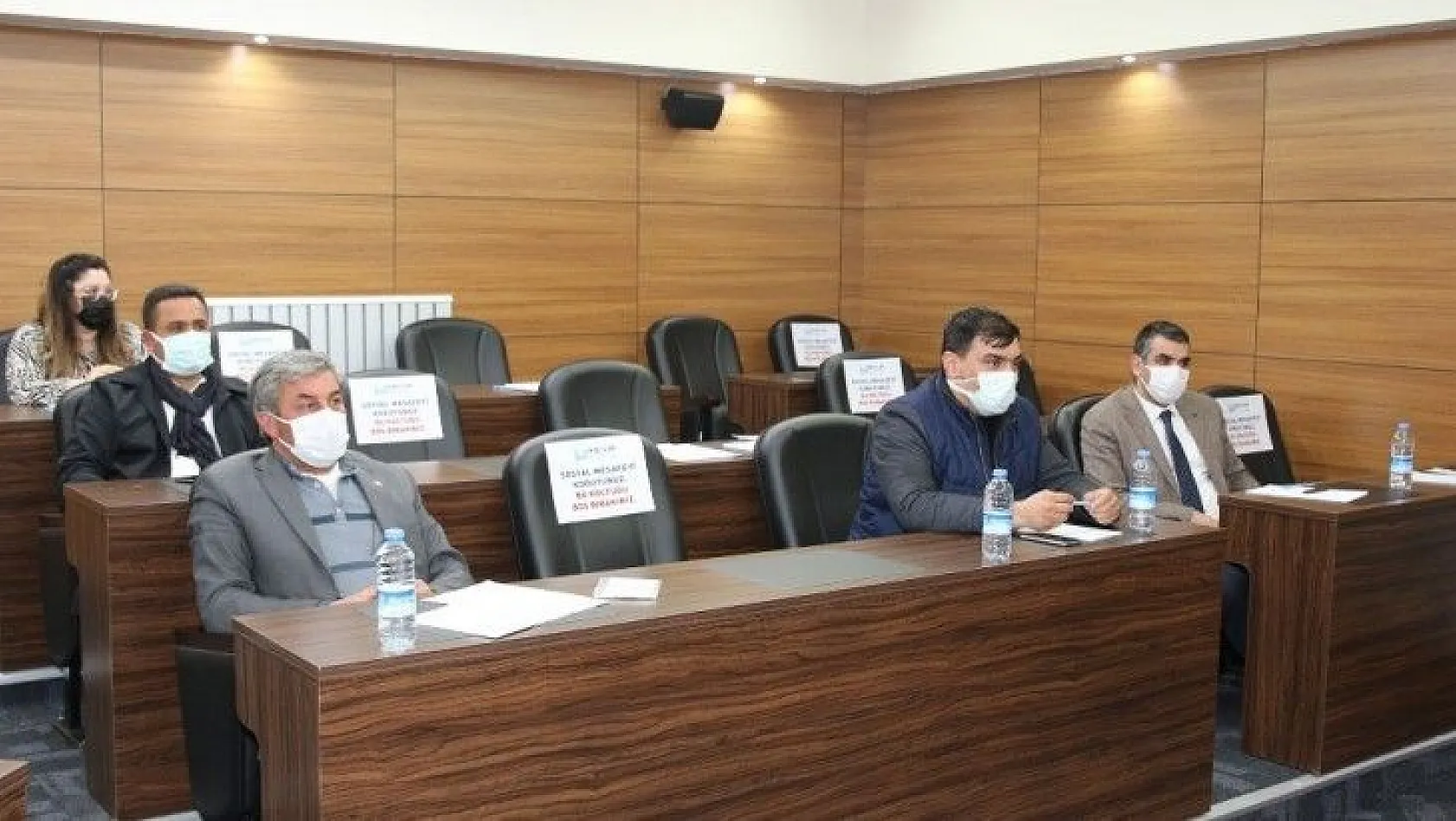 Hacılar Belediyesi Mart ayı meclisi yapıldı