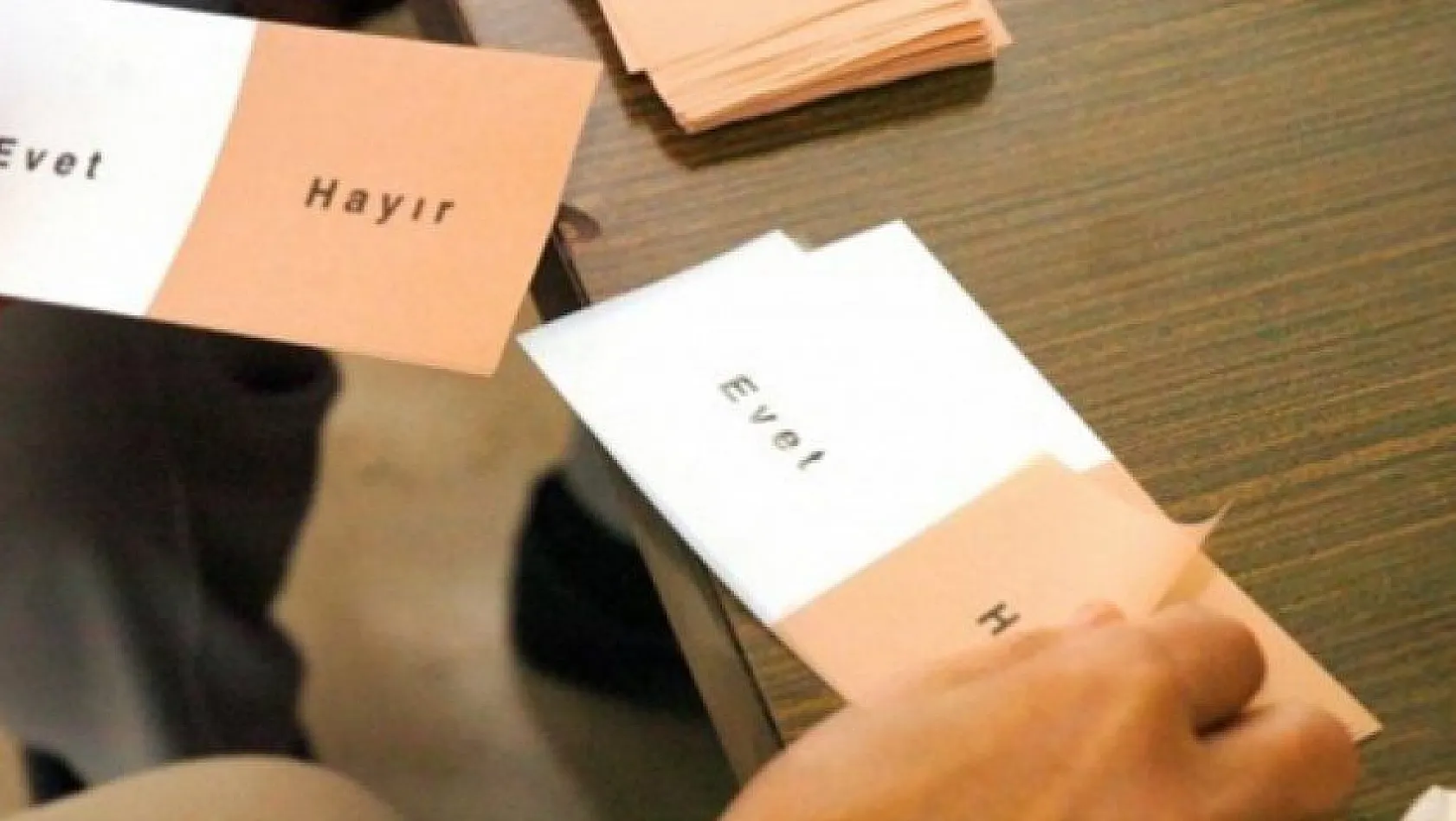 Halk Oylaması Kayseri ve ilçeleri oy oranları