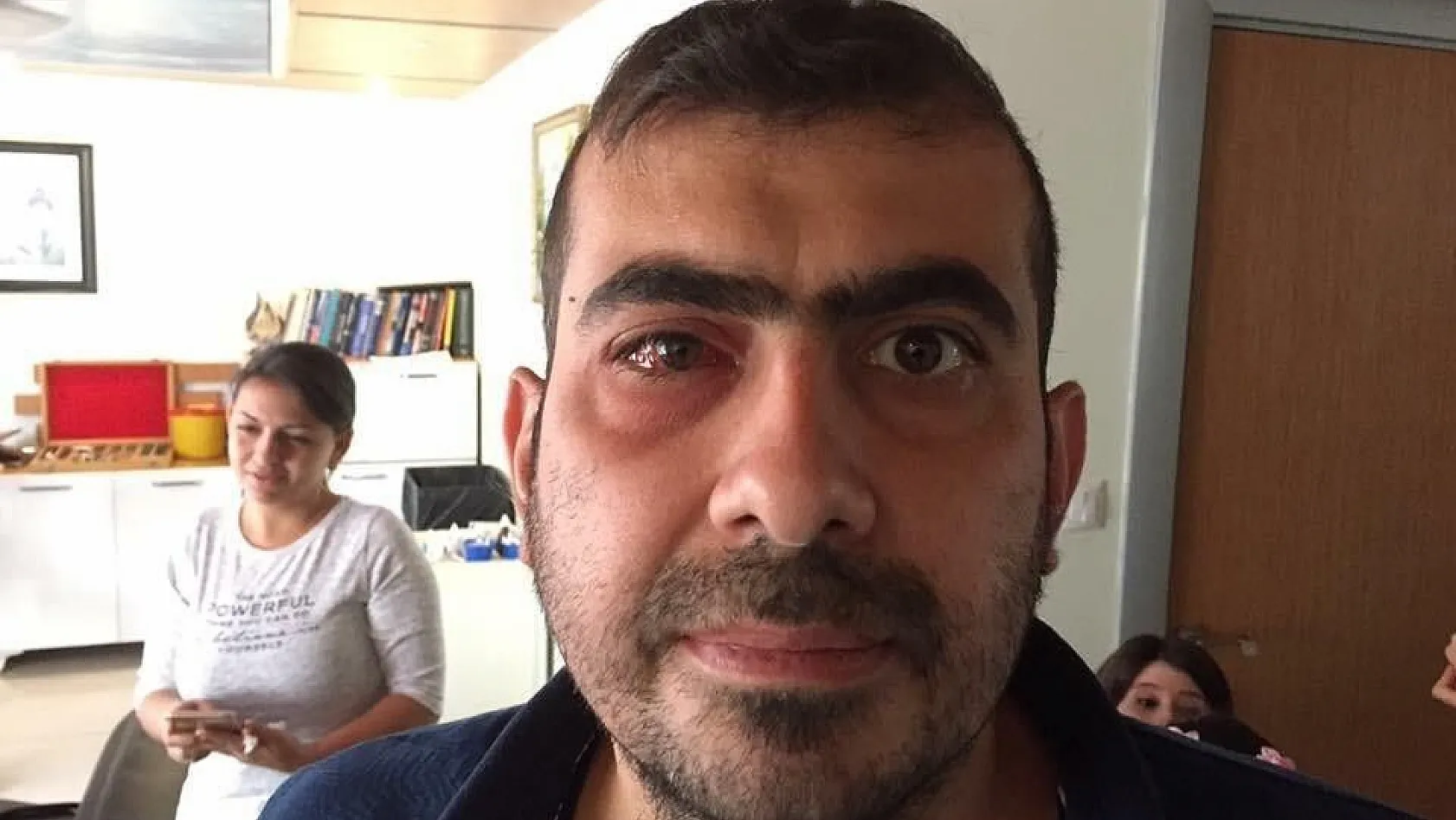 Iraklı hasta şifayı Kayseri Doktoröz Göz ve Cerrahi Merkezi'nde buldu
