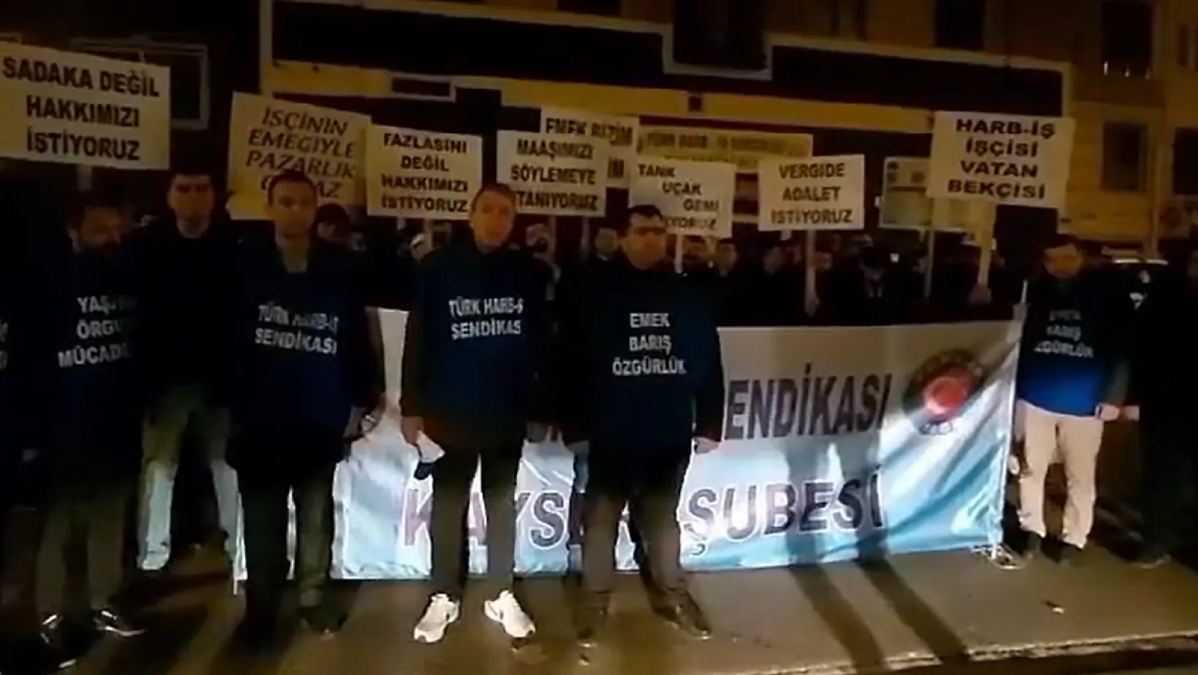 İşçiler Ankara'ya yürüyor