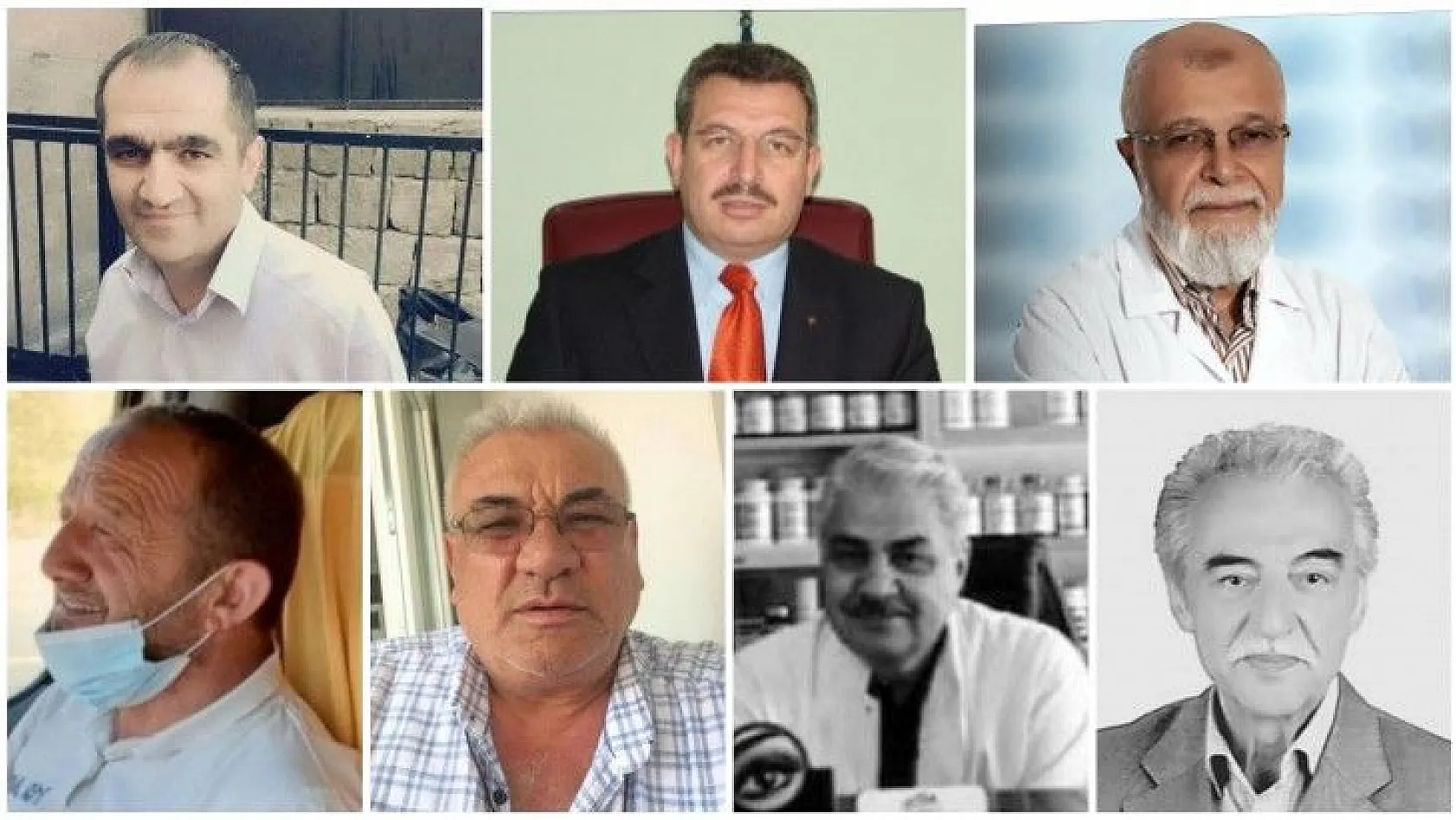 İşte Kayseri'de Koronavirüse yenik düşen sağlıkçılar!