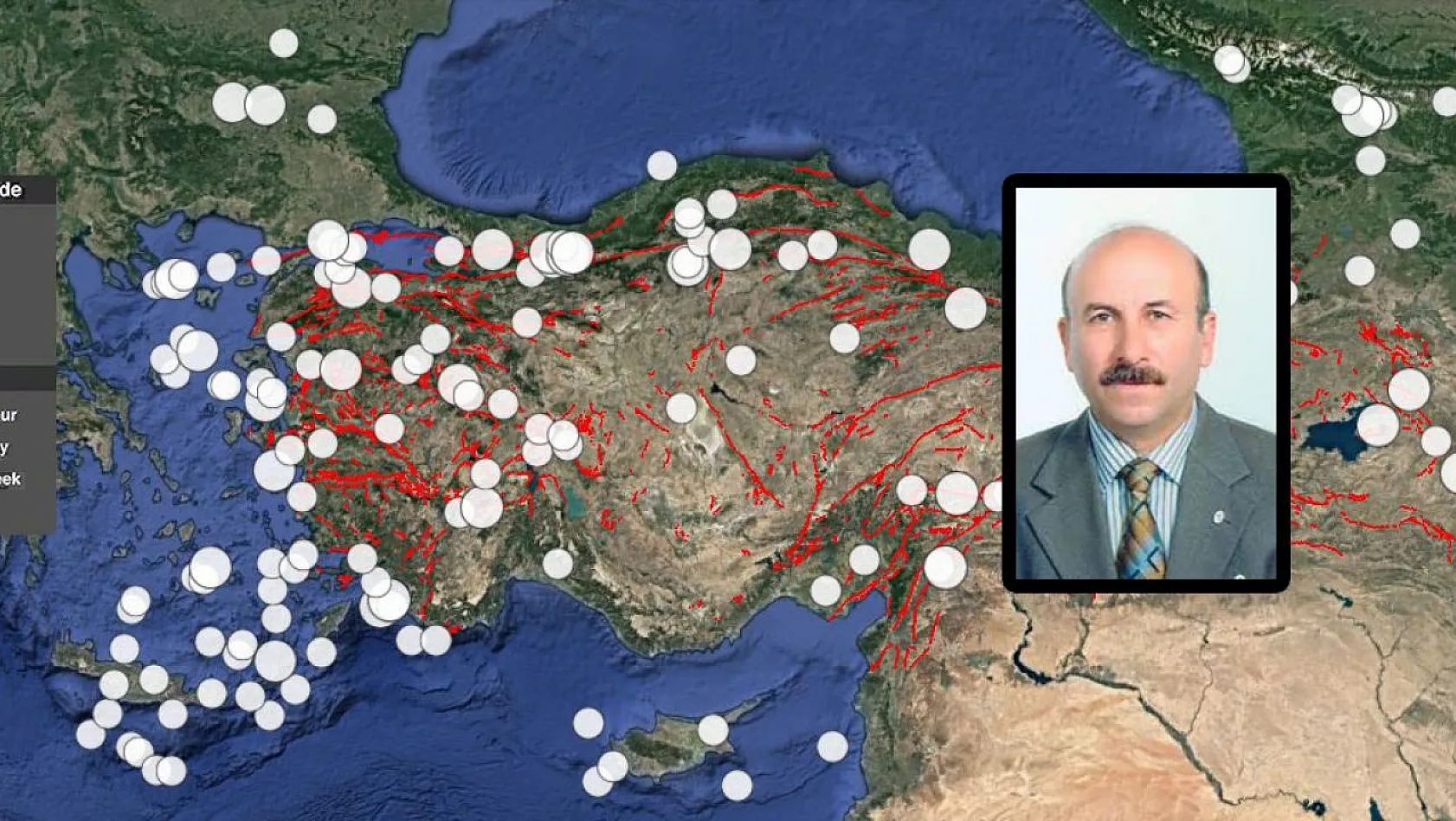 Jeolog Prof Dr Okan Tüysüz: Bu fay 7 büyüklüğünde deprem üretirse Kayseri'de..!