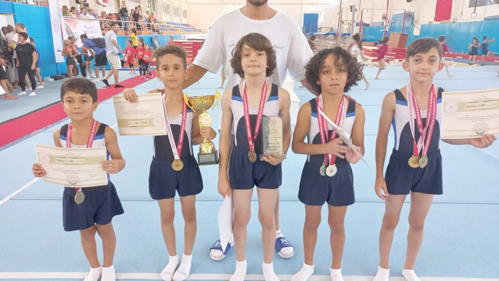 Jimnastik Takımı Türkiye şampiyonu oldu