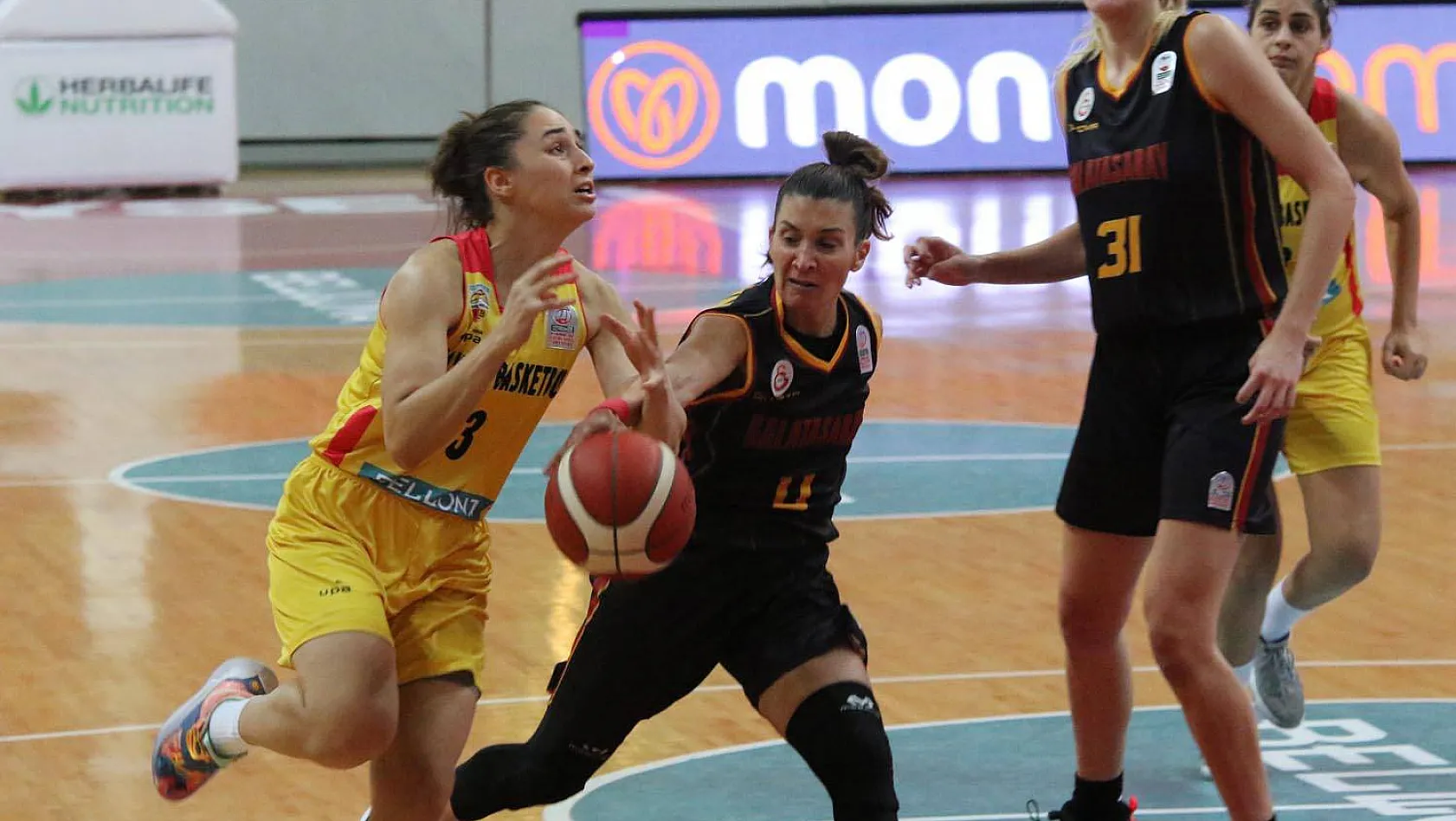 Bellona Kayseri Basketbol, Galatasaray ile karşılaştı!