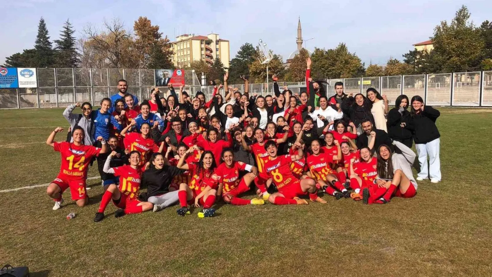 Kadınlar Futbol 1. Lig: Yukatel Kayseri Kadın FK: 2- Giresun Sanayispor: 0