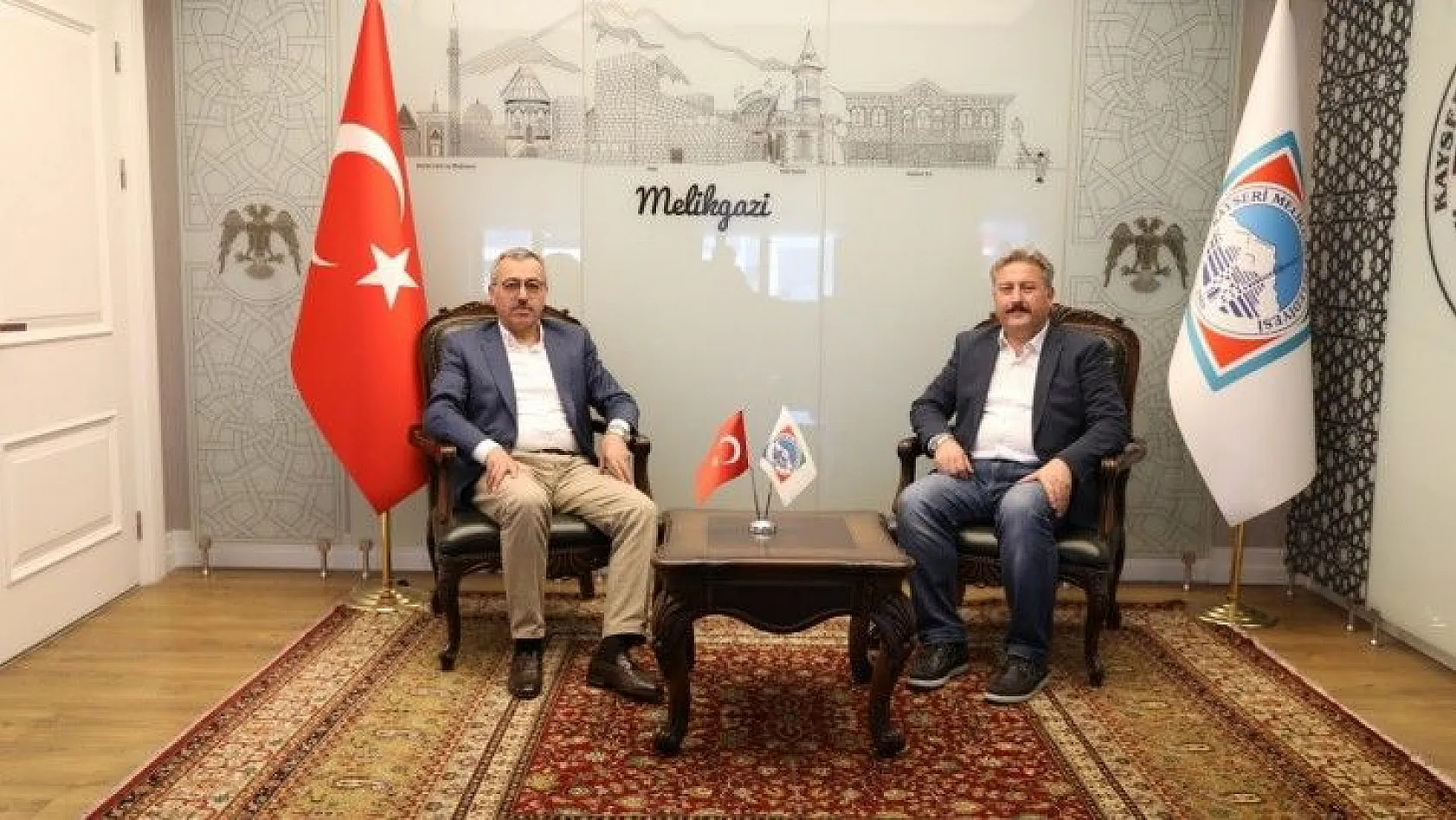 Kahramanmaraş Belediye Başkanından Melikgazi'ye ziyaret