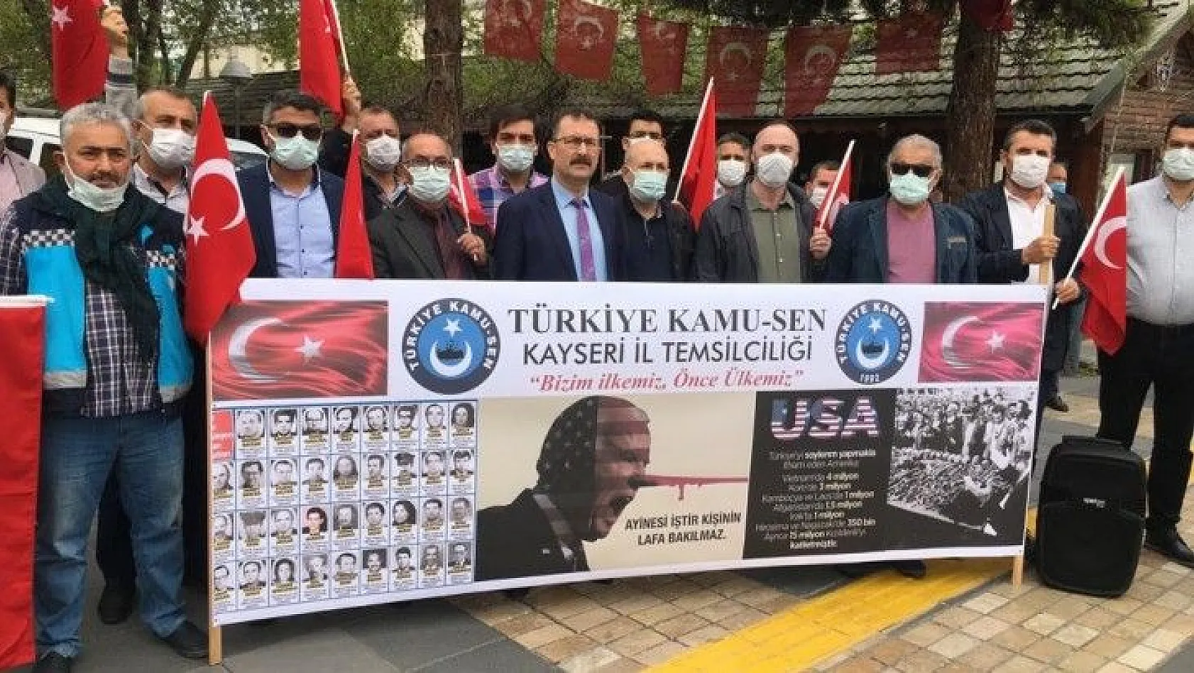 Kamu-Sen Kayseri İl Temsilcisi Kamil Ünal: 'Biden Türk milletinden özür dilemeli'