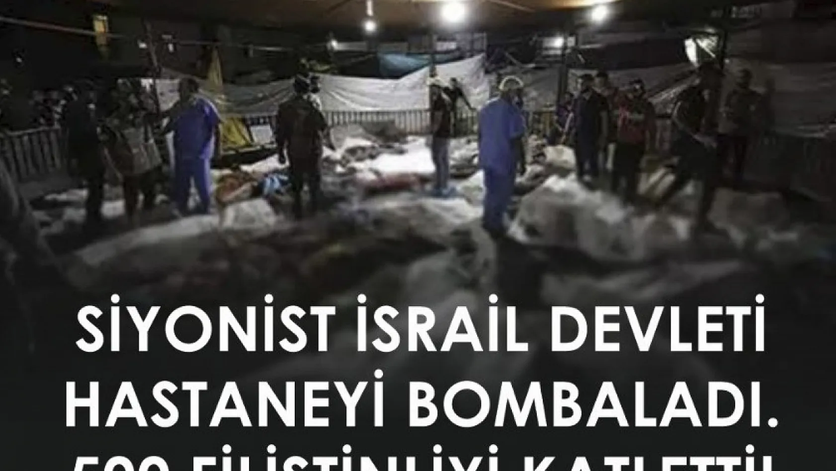 'Katil, Siyonist İsrail Filistin'den Gazze'den defol!'
