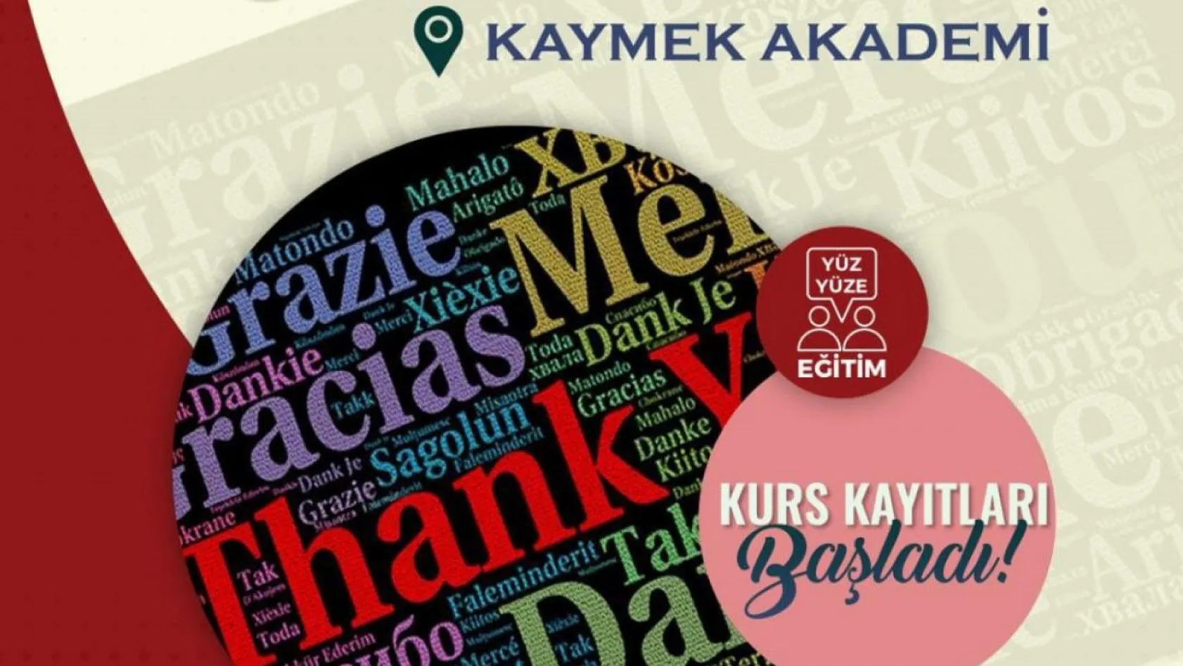 KAYMEK Akademi'de Dil Kurs Kayıtları başladı
