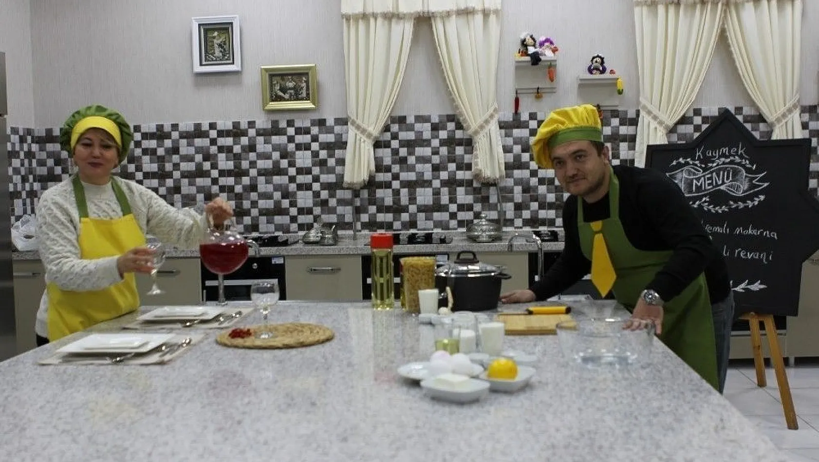 KAYMEK 'Türk Mutfağı Kursu'nda ilk menüsüyle kursiyerlerle buluşacak