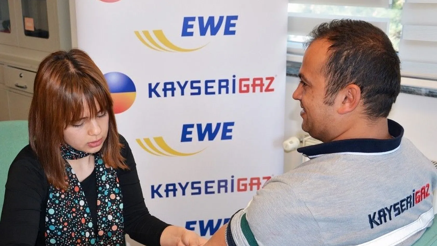 Kaysergaz'dan çalışanlarına sağlık kontrolü
