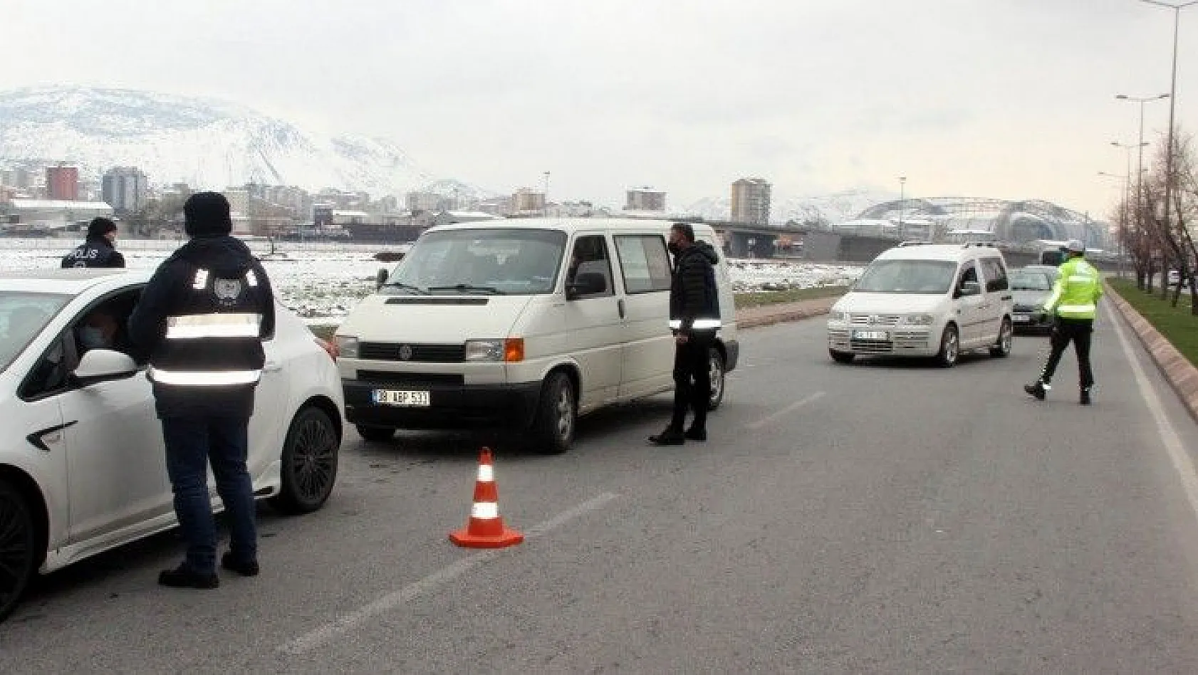 Kayseri'de 13 bin 156 araca ceza yazıldı