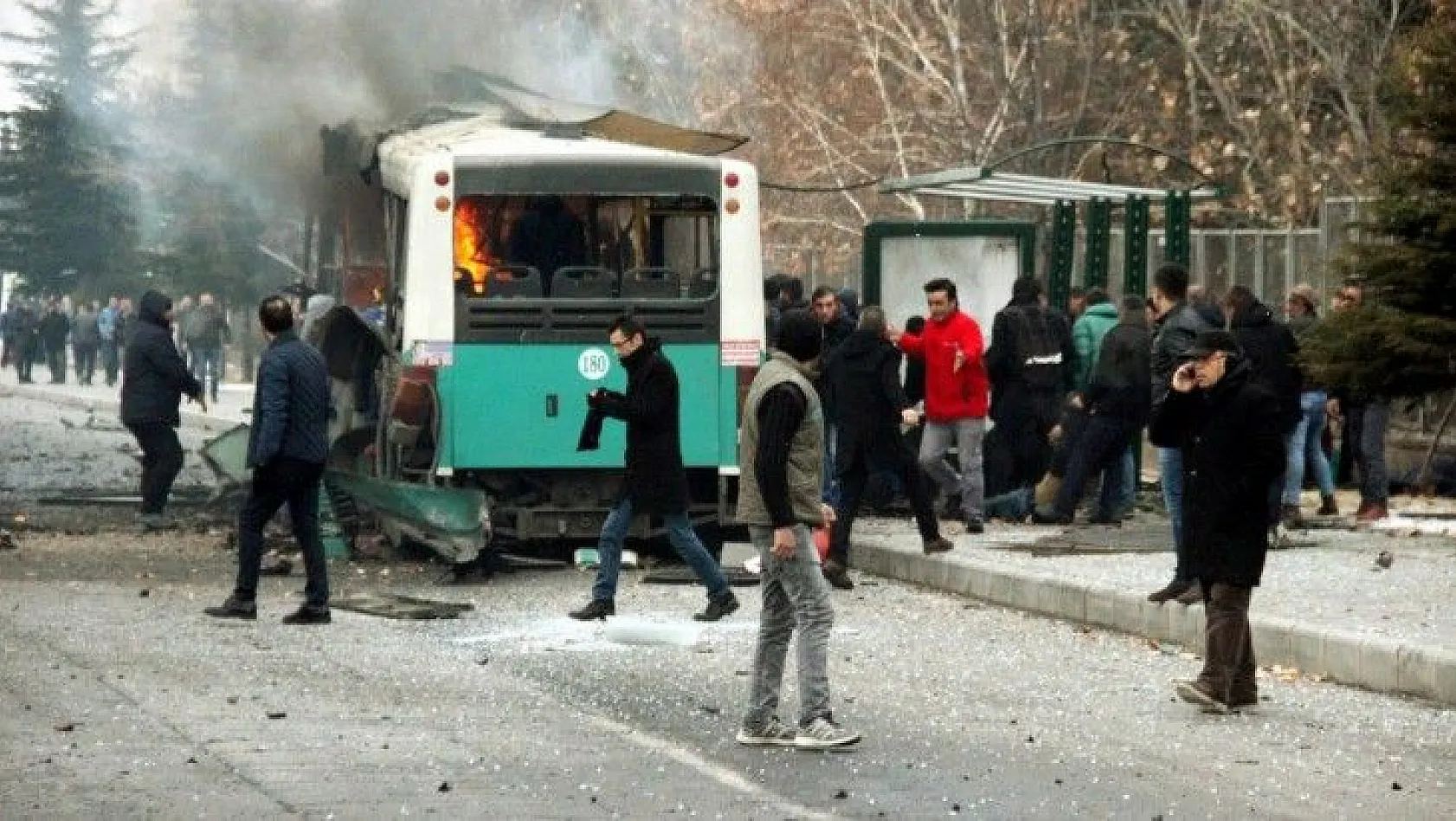 Kayseri'de 15 askerin şehit olduğu patlamanın yargılamasına devam edildi