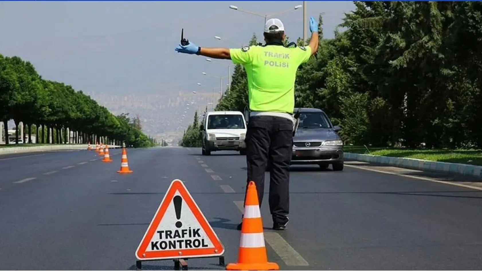 Kayseri'de 24 saatte 916 araç ve sürücüye ceza