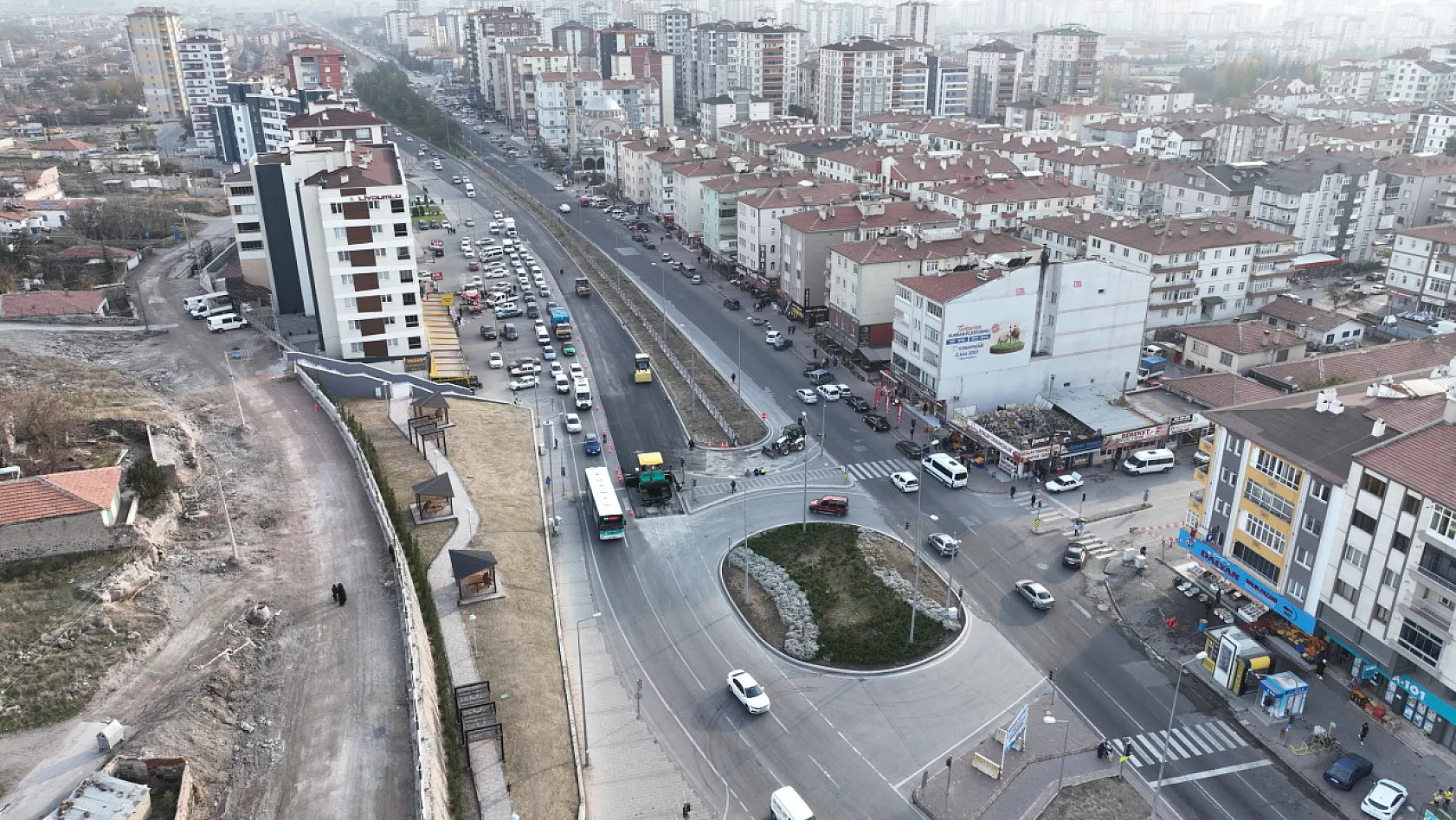 Kayseri'de binlerce aracın geçtiği o yol yenileniyor!