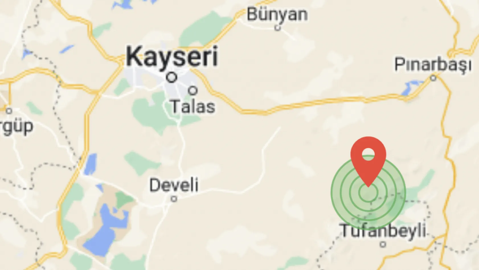 Kayseri'de bir günde 3 ilçede 3 deprem