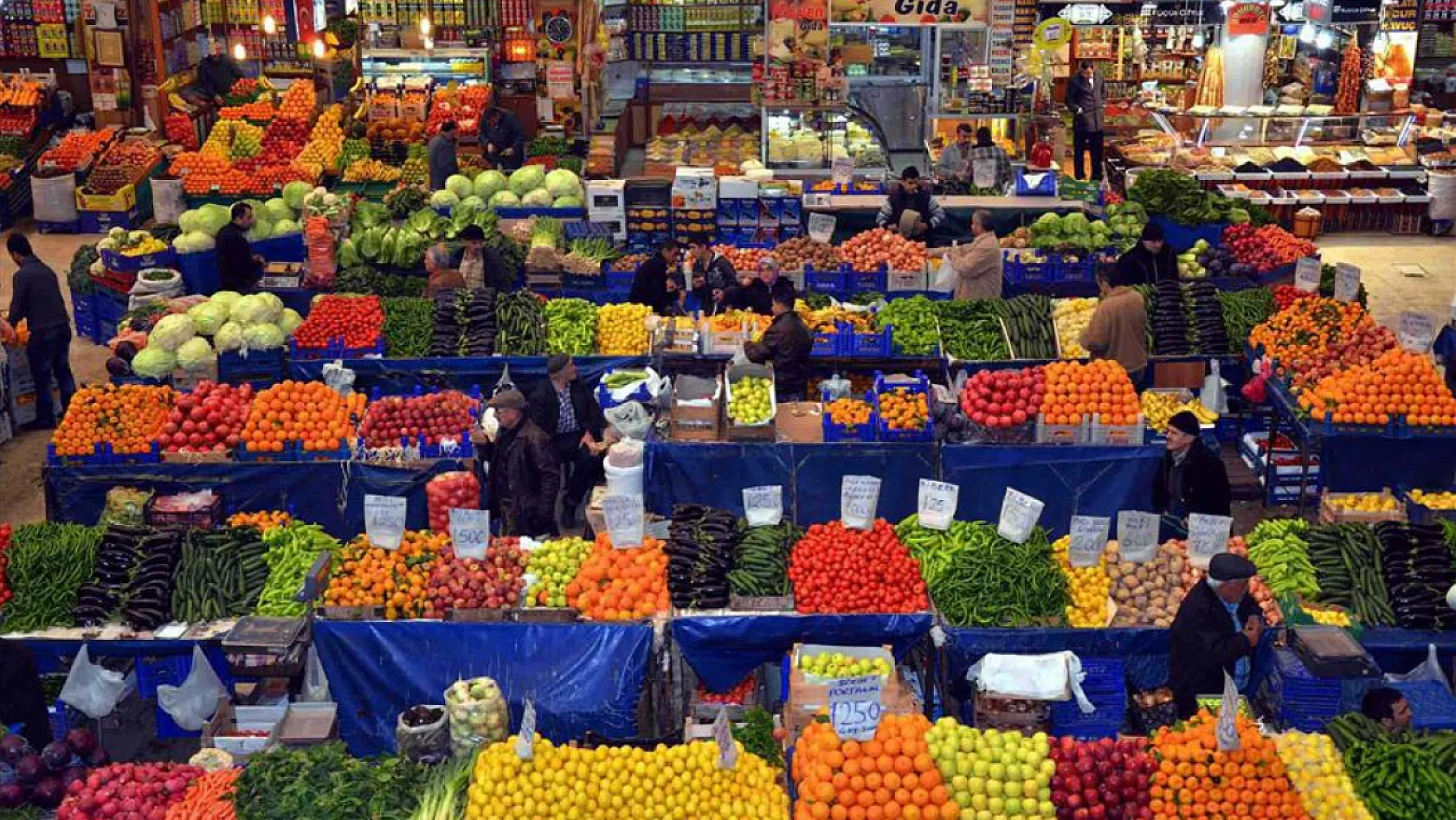 Kayseri'de bugün kurulan semt pazarları