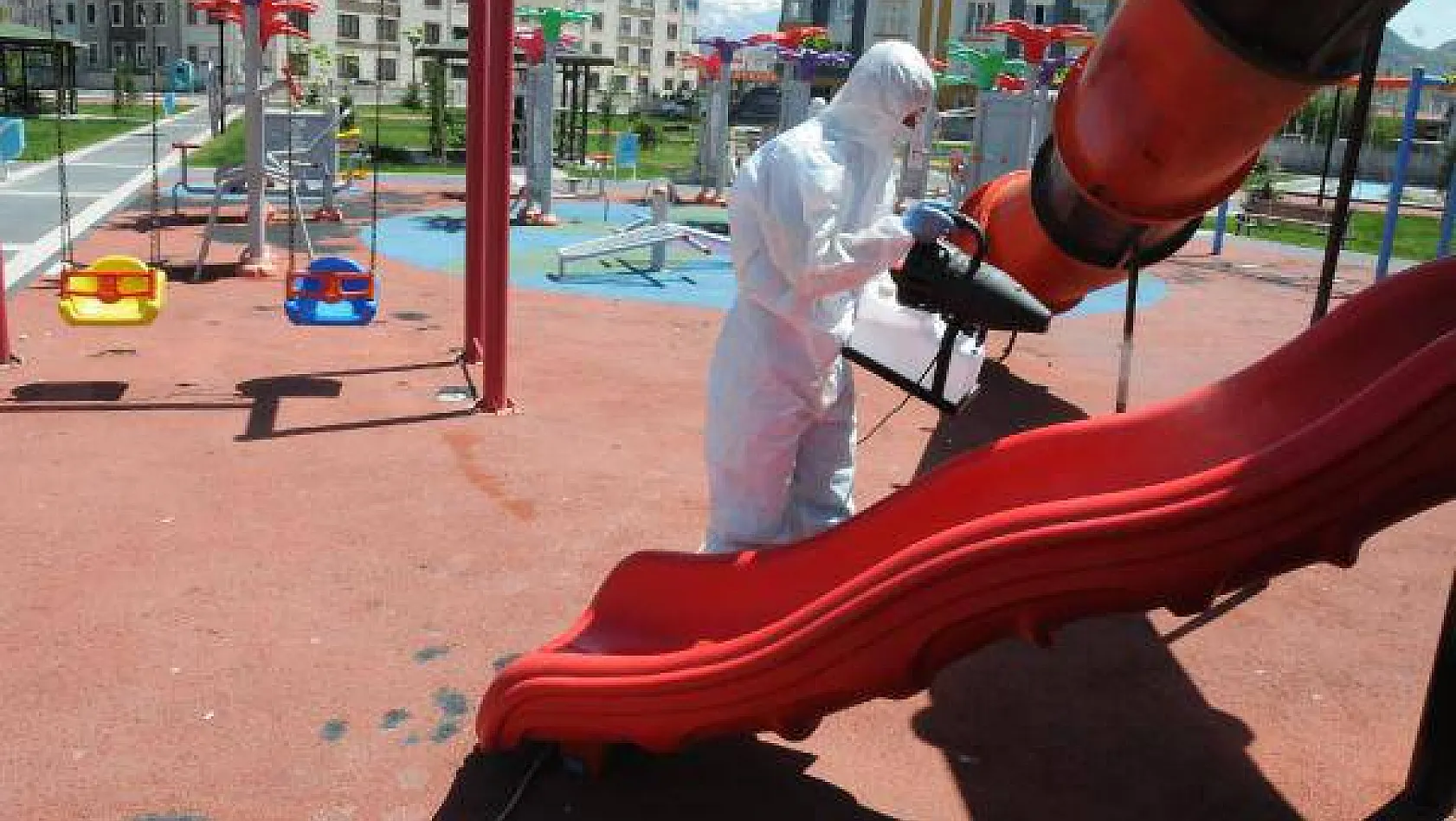 Kayseri'de çocuk parkları bir ay süreyle kapatıldı