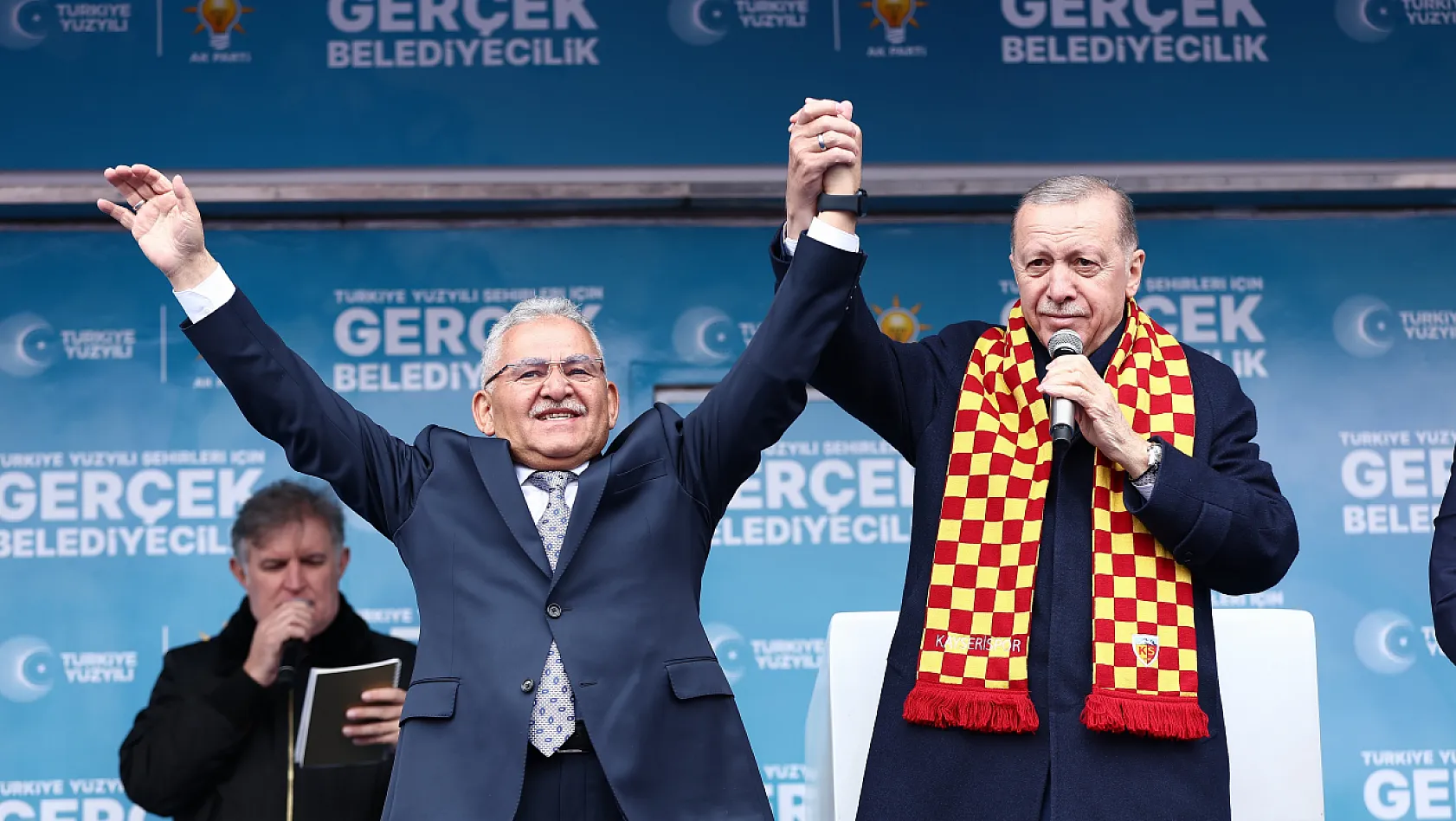 Kayseri'de Erdoğan coşkusu